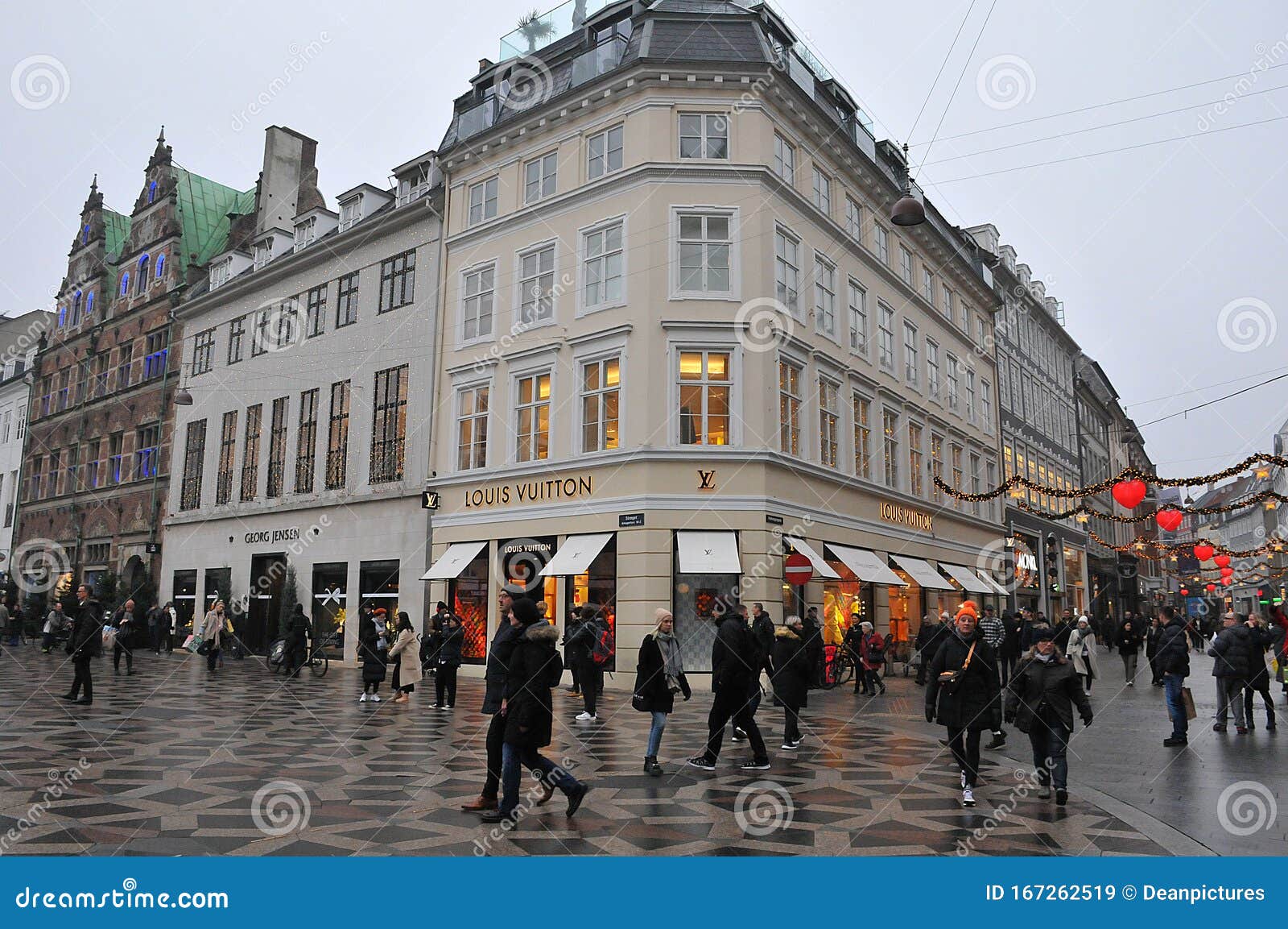Copenhagen, Denmark - 12 Dec 2020: The Logo of the Louis Vuitton in  Copenhagen Stock Photo - Alamy