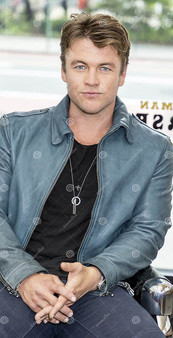 Luke Hemsworth Teams Up with Old Spice Editorial Stock Image Image of
