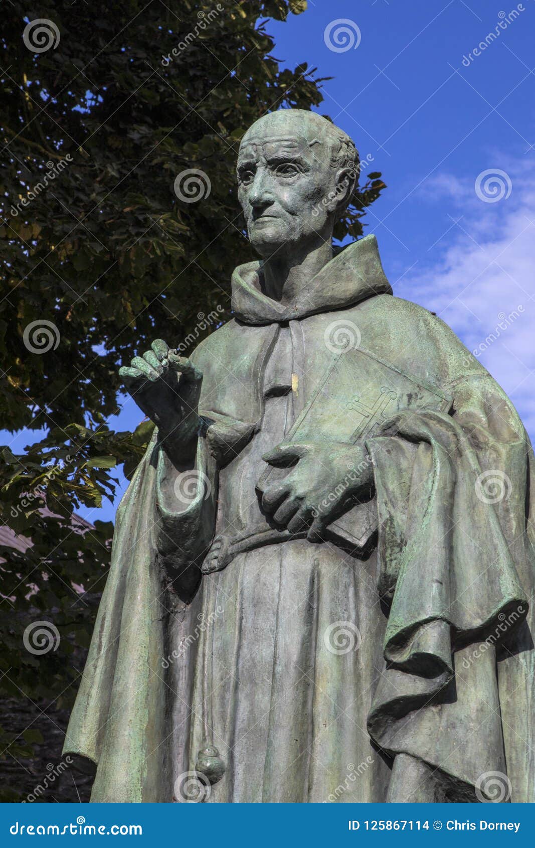 luke wadding statue in waterford