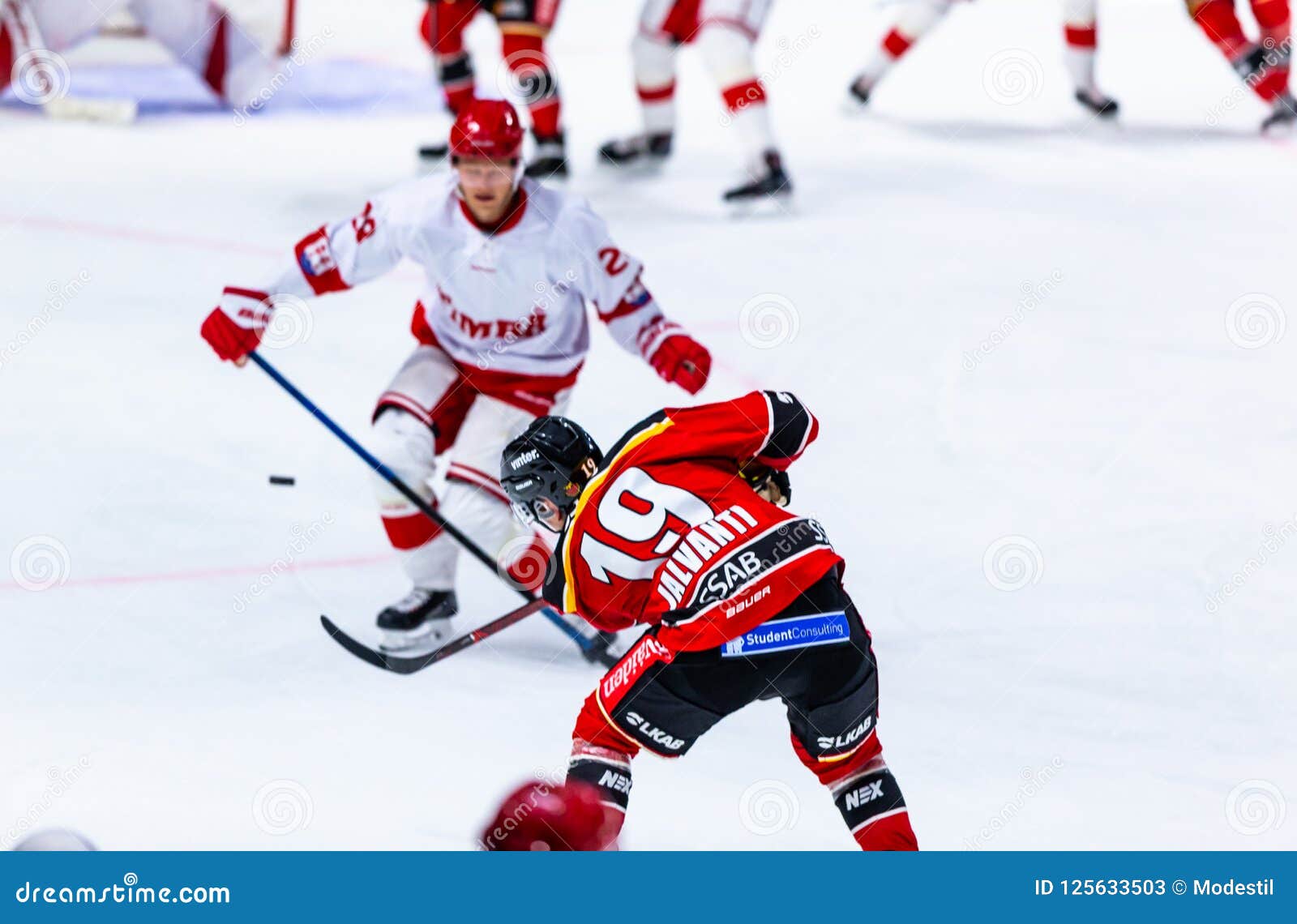 Swedish Hockey League SHL, Lulea Hockey Vs Timra IK - EDITORIAL 2-0 Lulea  Editorial Image - Image of sport, game: 125633520