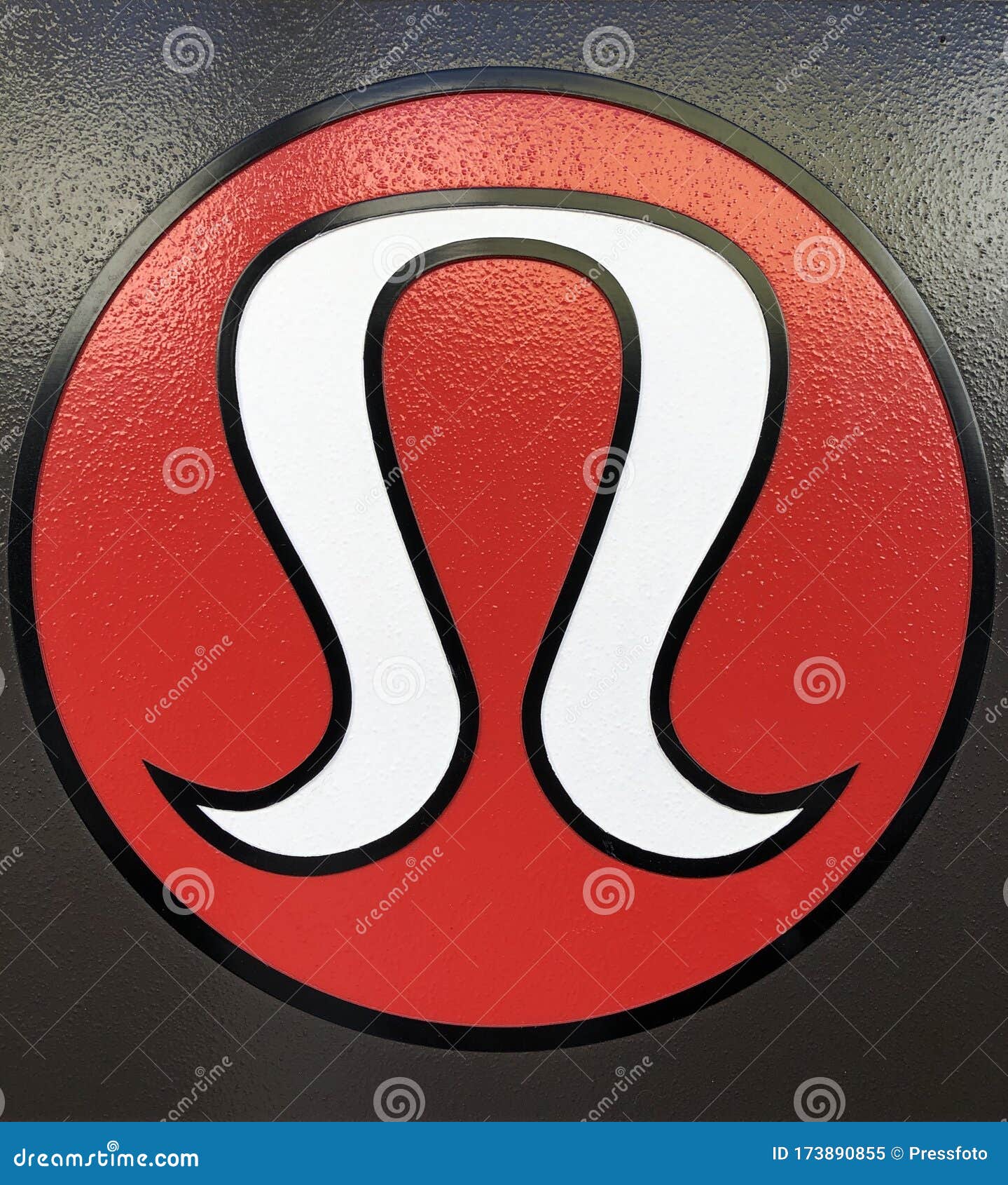 Lululemon Athletica logo editorial image. Image of body - 173890855