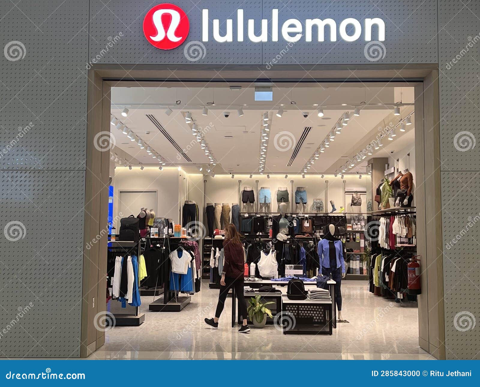 Lululemon Store at Place Vendome Mall in Lusail, Near Doha, Qatar