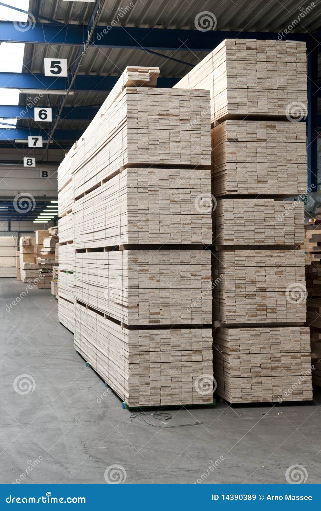 Lumber warehouse stock image. Image of industry, facade 14390389