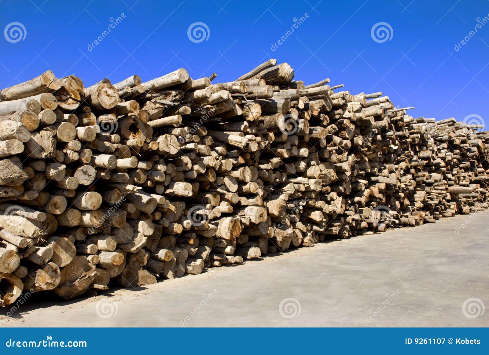 Lumber yard stock image. Image of forest, pile, sawmill 9261107