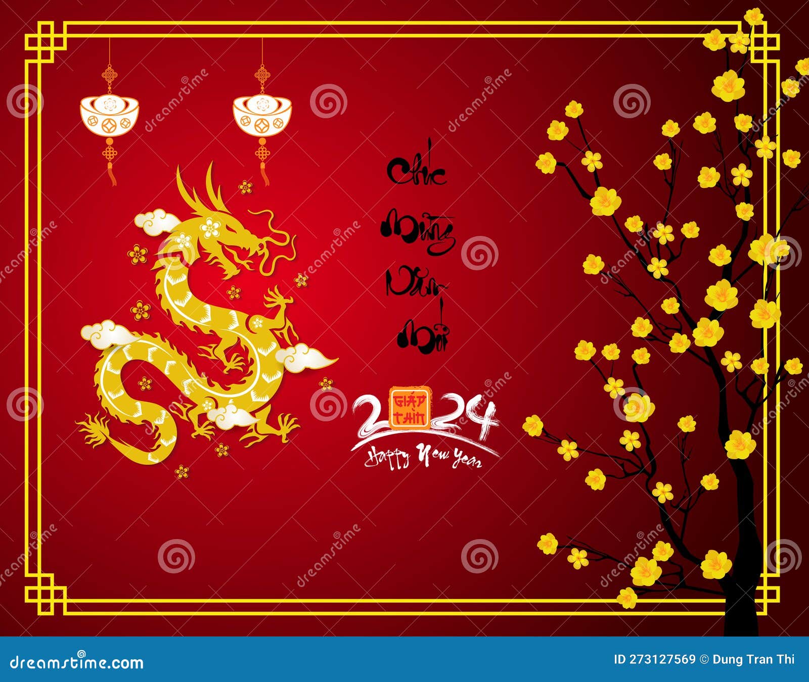 Lunar New Year, Vietnamese New Year, Chinese New Year 2024 , Year of