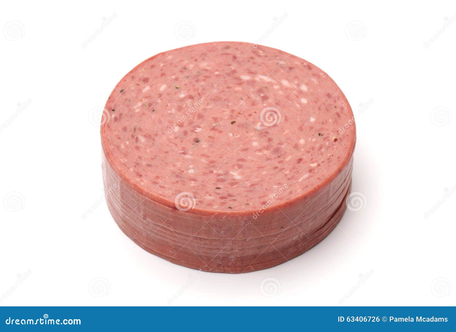 Lunch Meat stock photo. Image of white, sausage, turkey 63406726