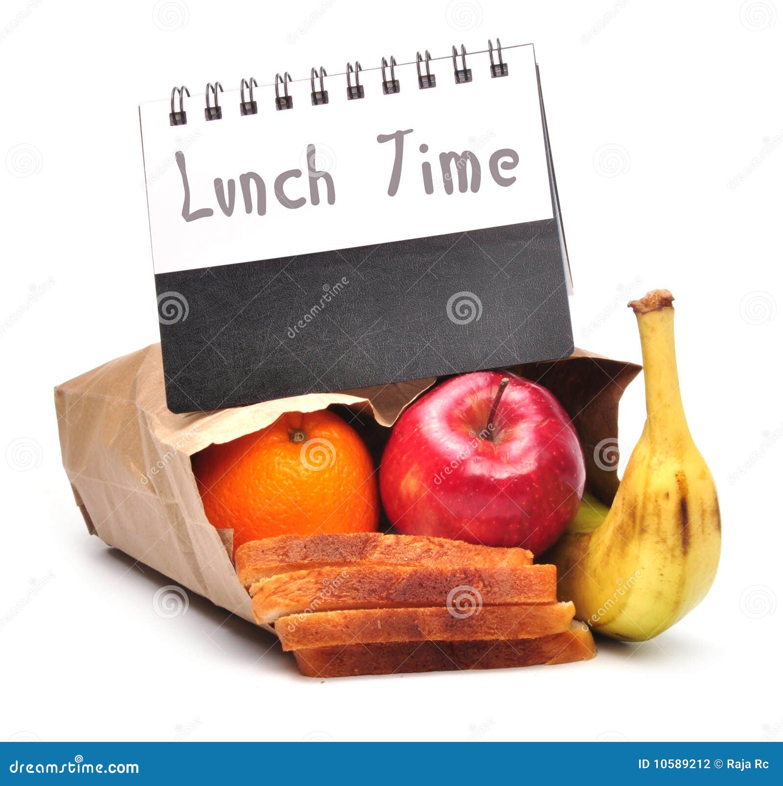 lunch time - clipping path