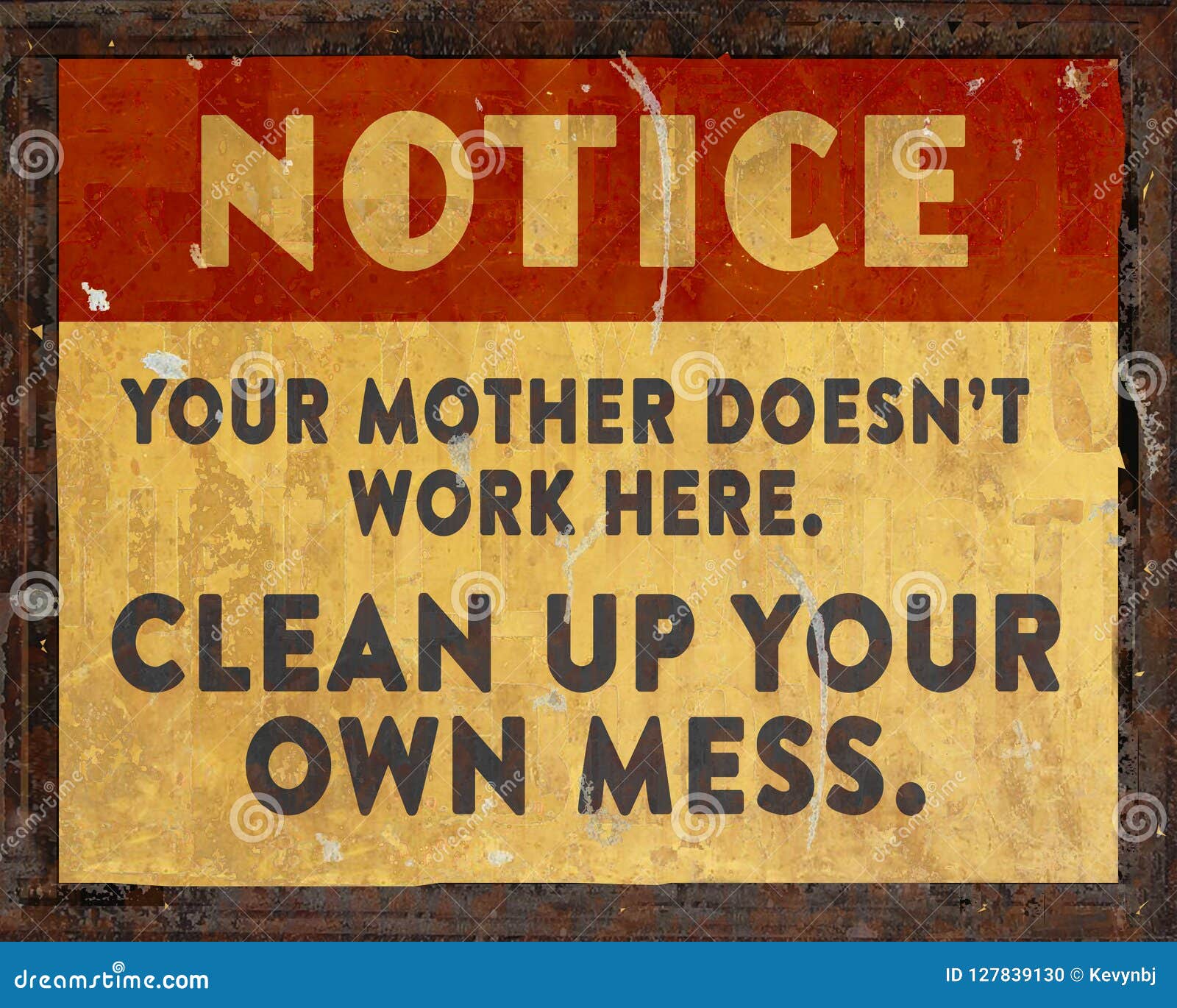 Clean up the mess