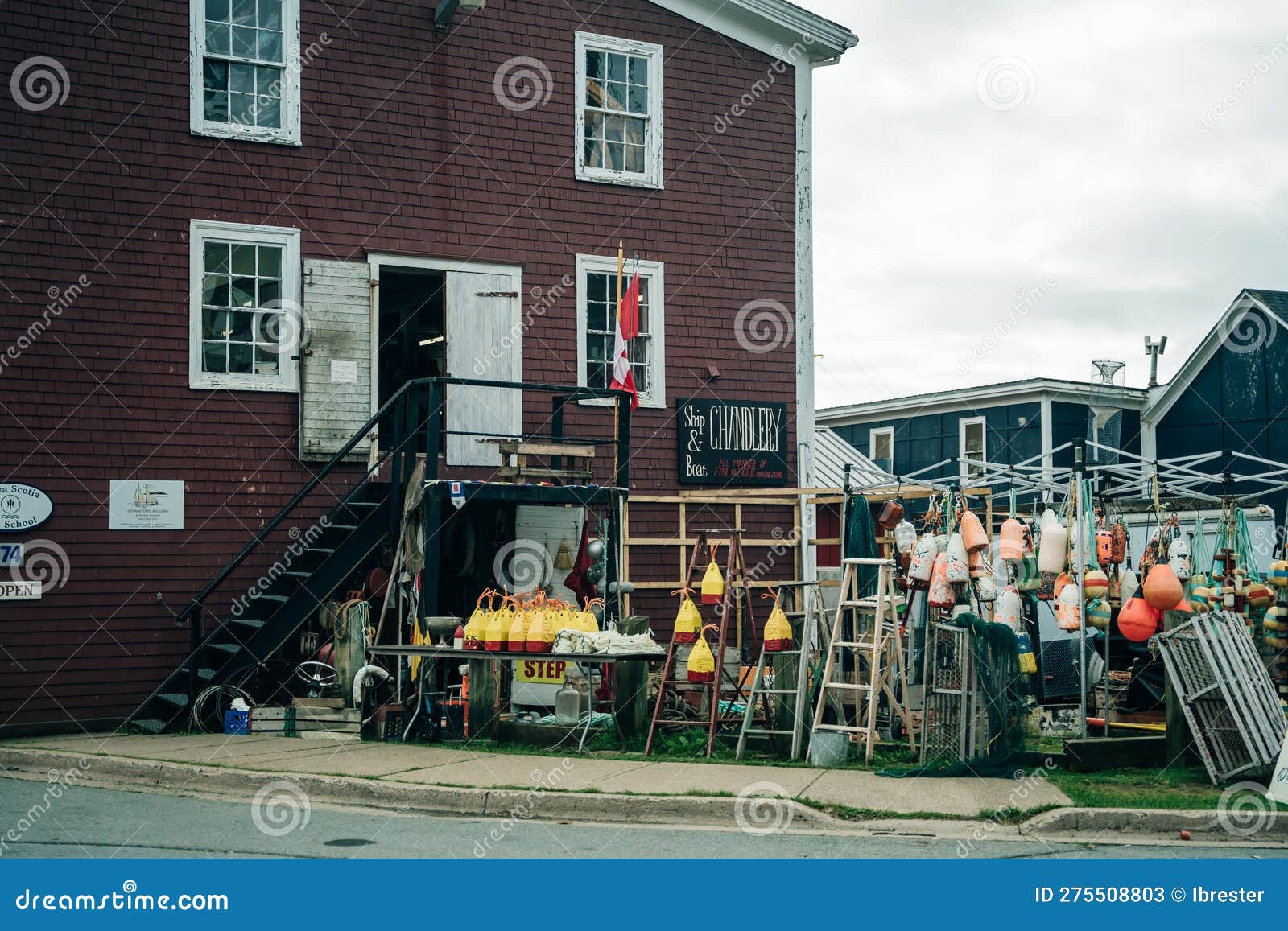 Lunenburg Ns Canada Sep Unesco World Heritage Site Of Historic