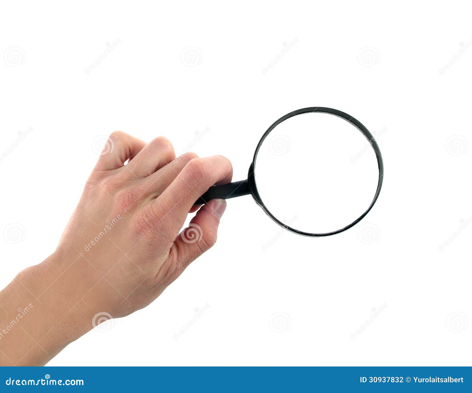 Lupa. Isolated on a White Background Stock Photo - Image of loupe,  magnifier: 30937832