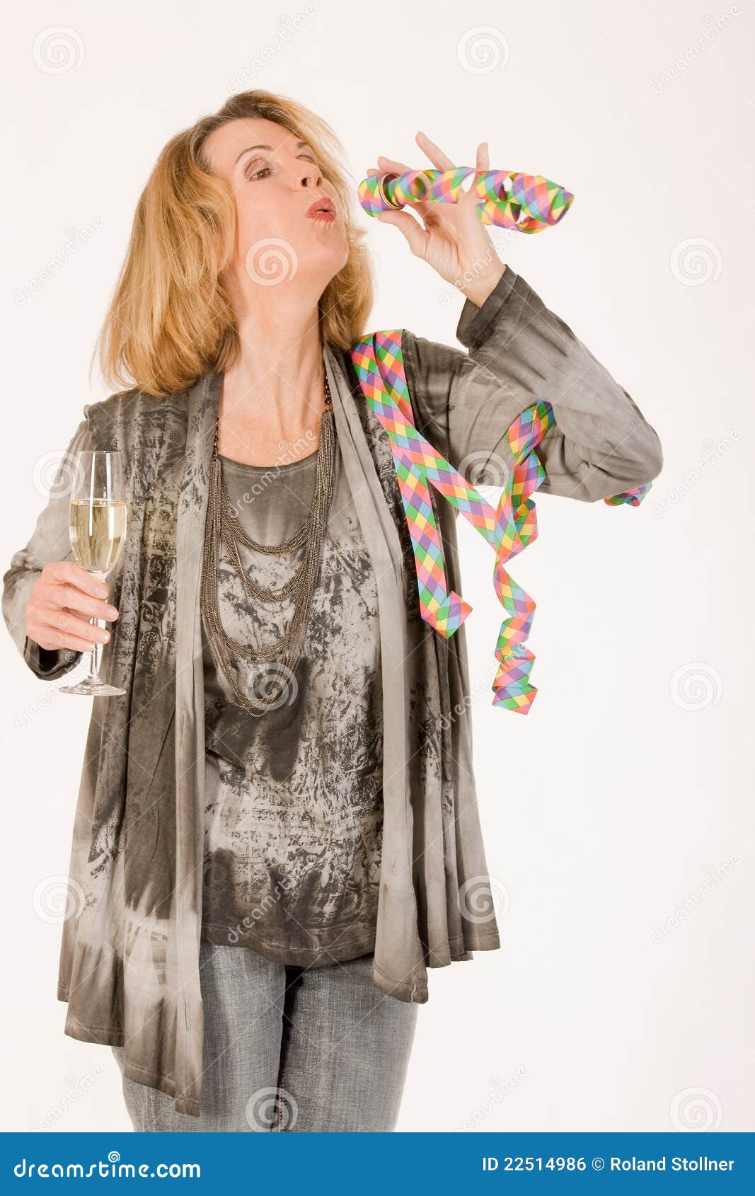Lustige alte Frau stockfoto. Bild von glücklich, lächeln 22514986