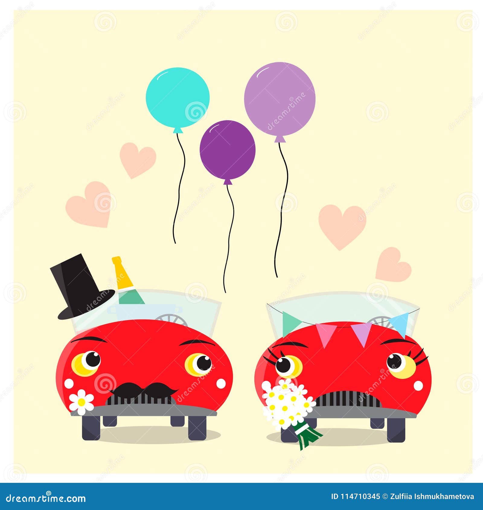 Lustige Autos Emoticons Leinwandbilder Bilder Glotzaugige
