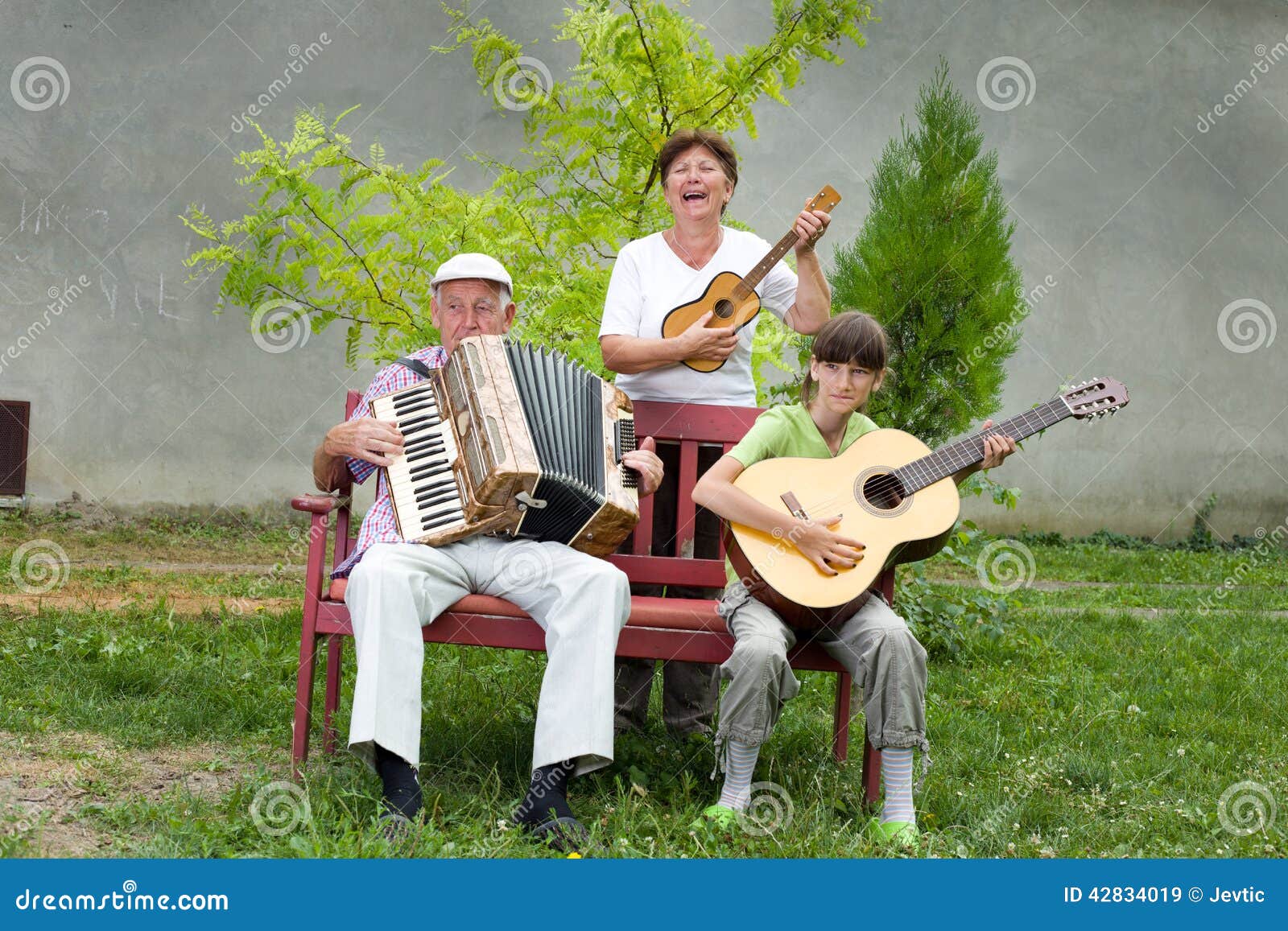Lustige Musiker Stockbild Bild Von Musiker Lustige