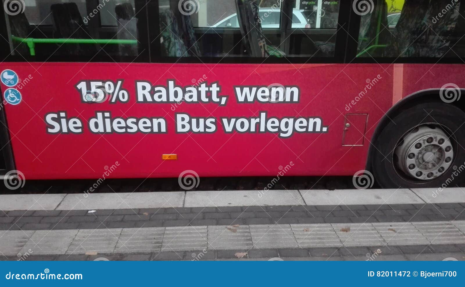 Lustiger Bus Stockfoto Bild Von Reise Lustig Stra