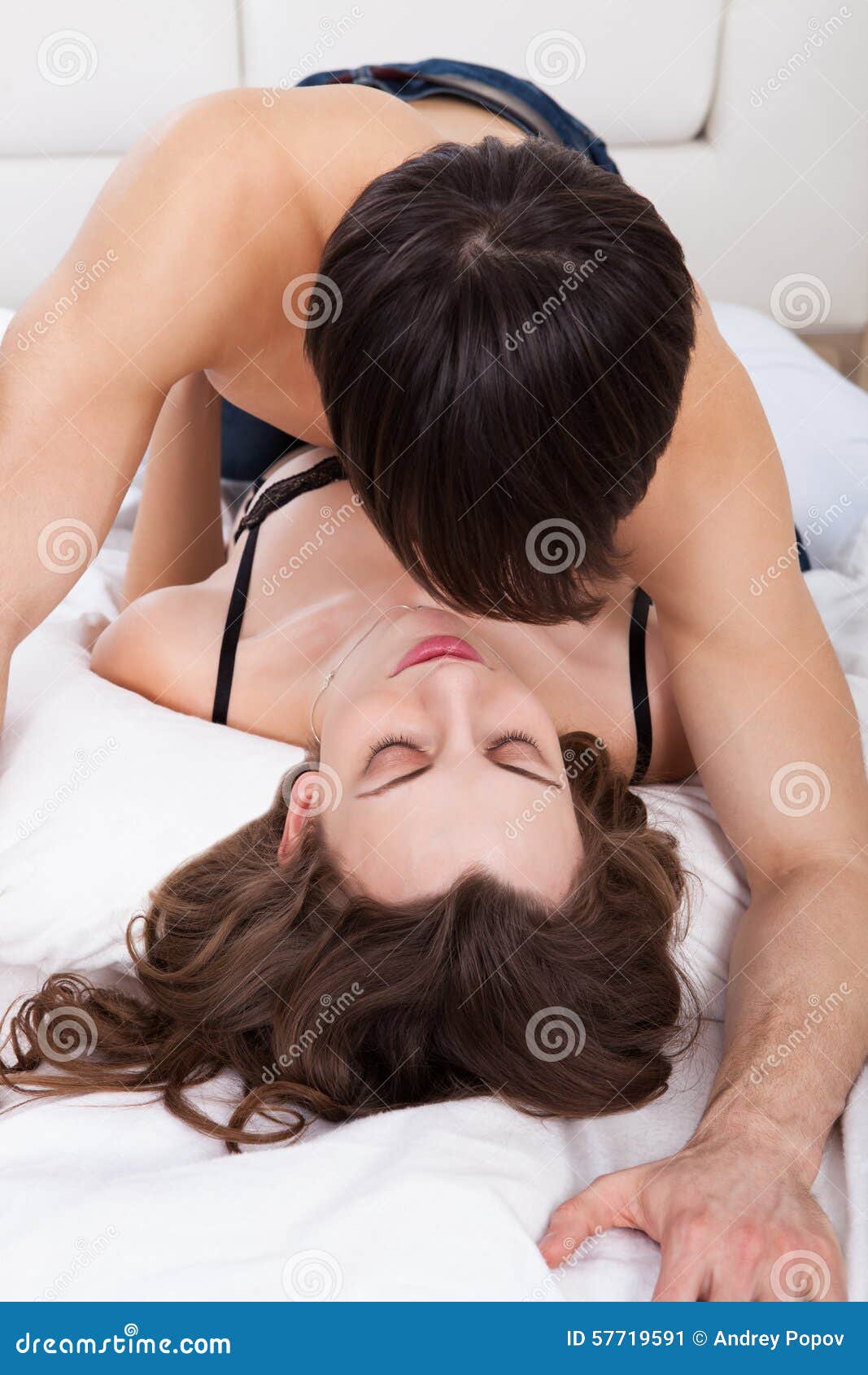 Lusty Couple in Bed stock image. Image of boyfriend, female - 57719591