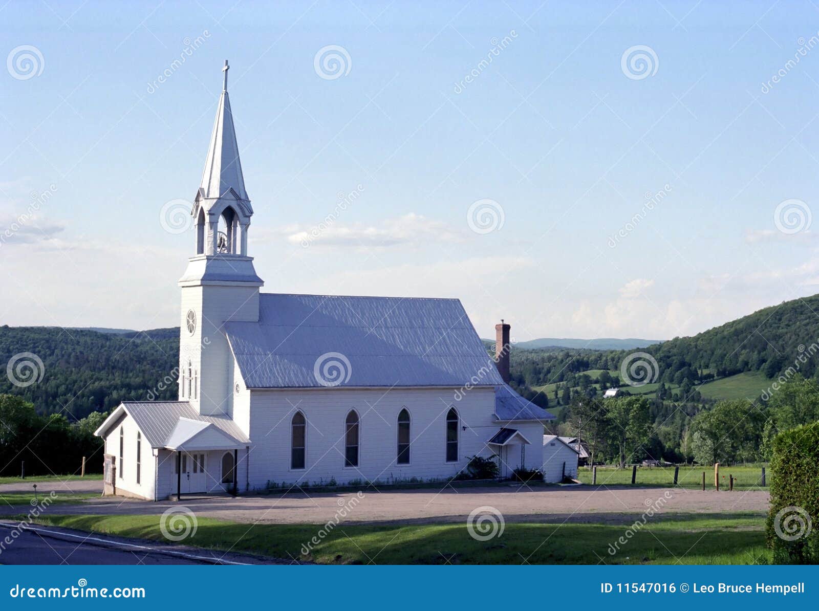 lutheran country church, ontario, canada.