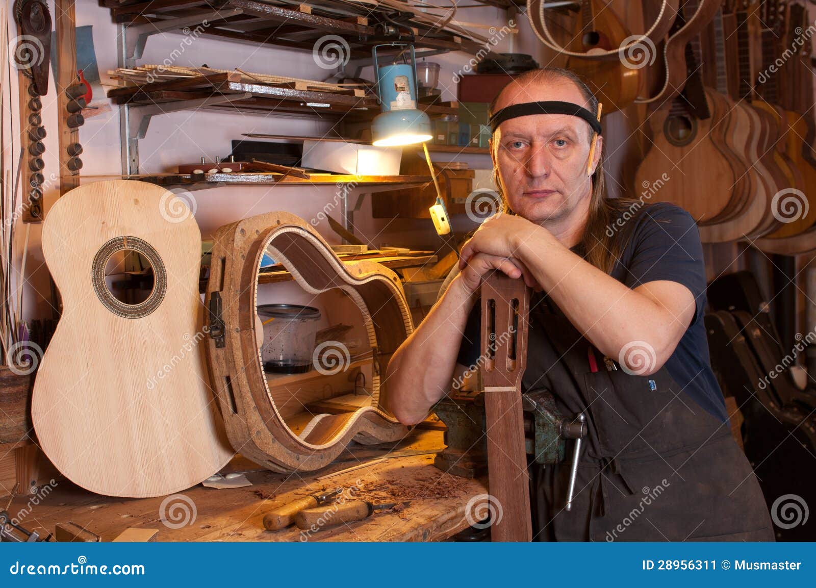 Luthier stock image. Image of manual, musical, work, arts 28956311