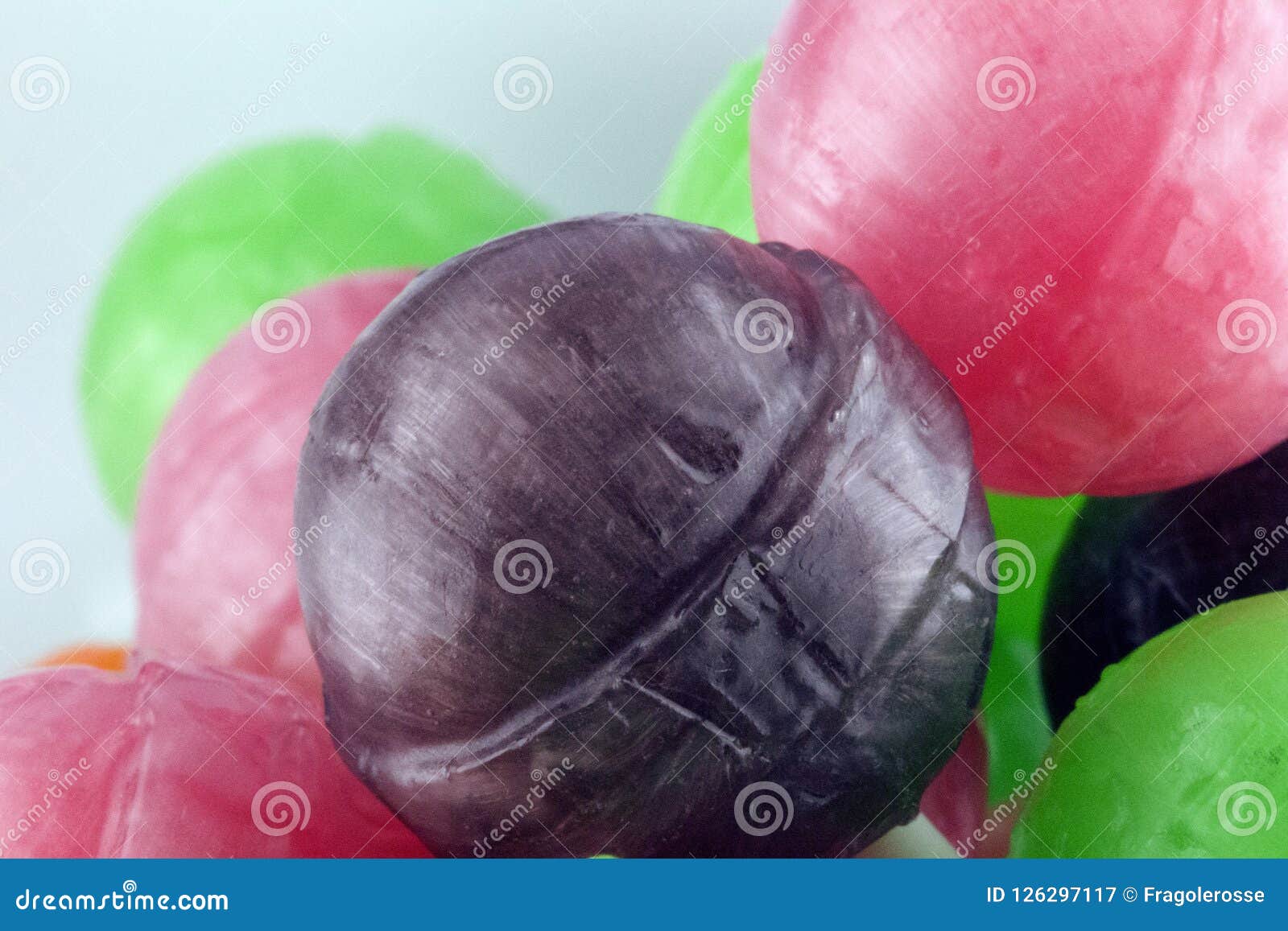 Lutscher Mit Der Frucht Bio Stockbild - Bild von gefärbt, nachtische ...