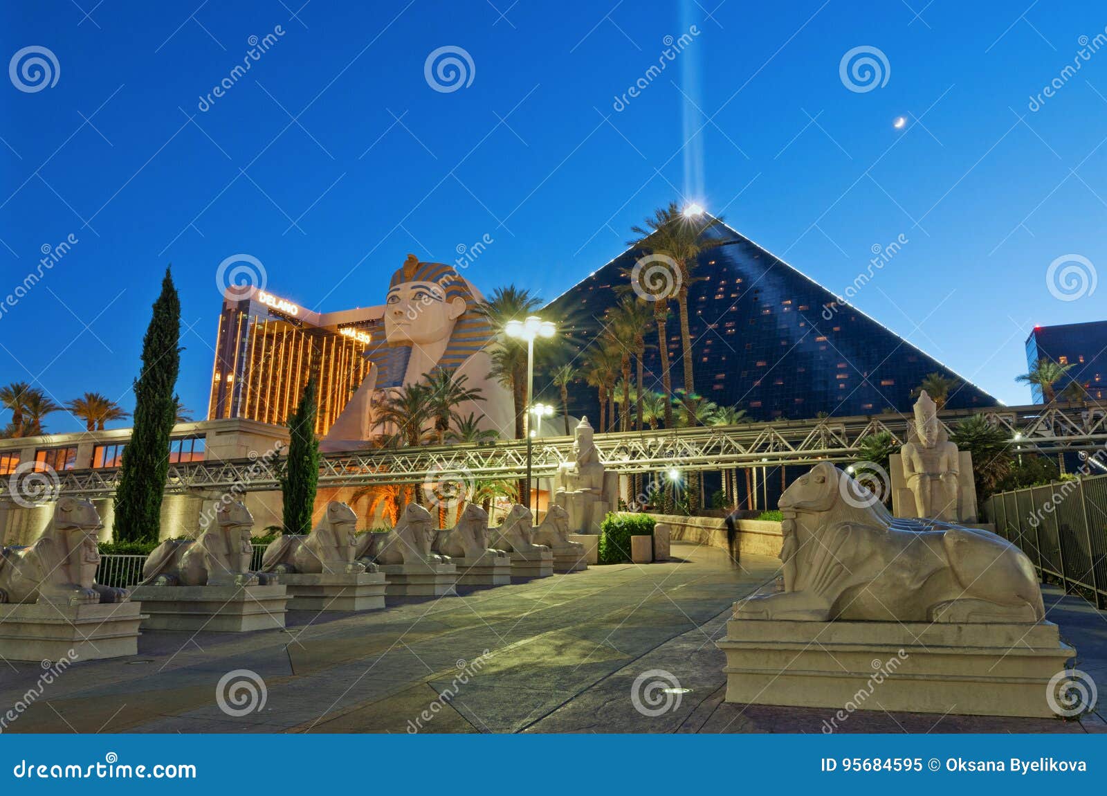 Luxor Las Vegas Um Hotel E Um Casino Eua Imagem Editorial Imagem