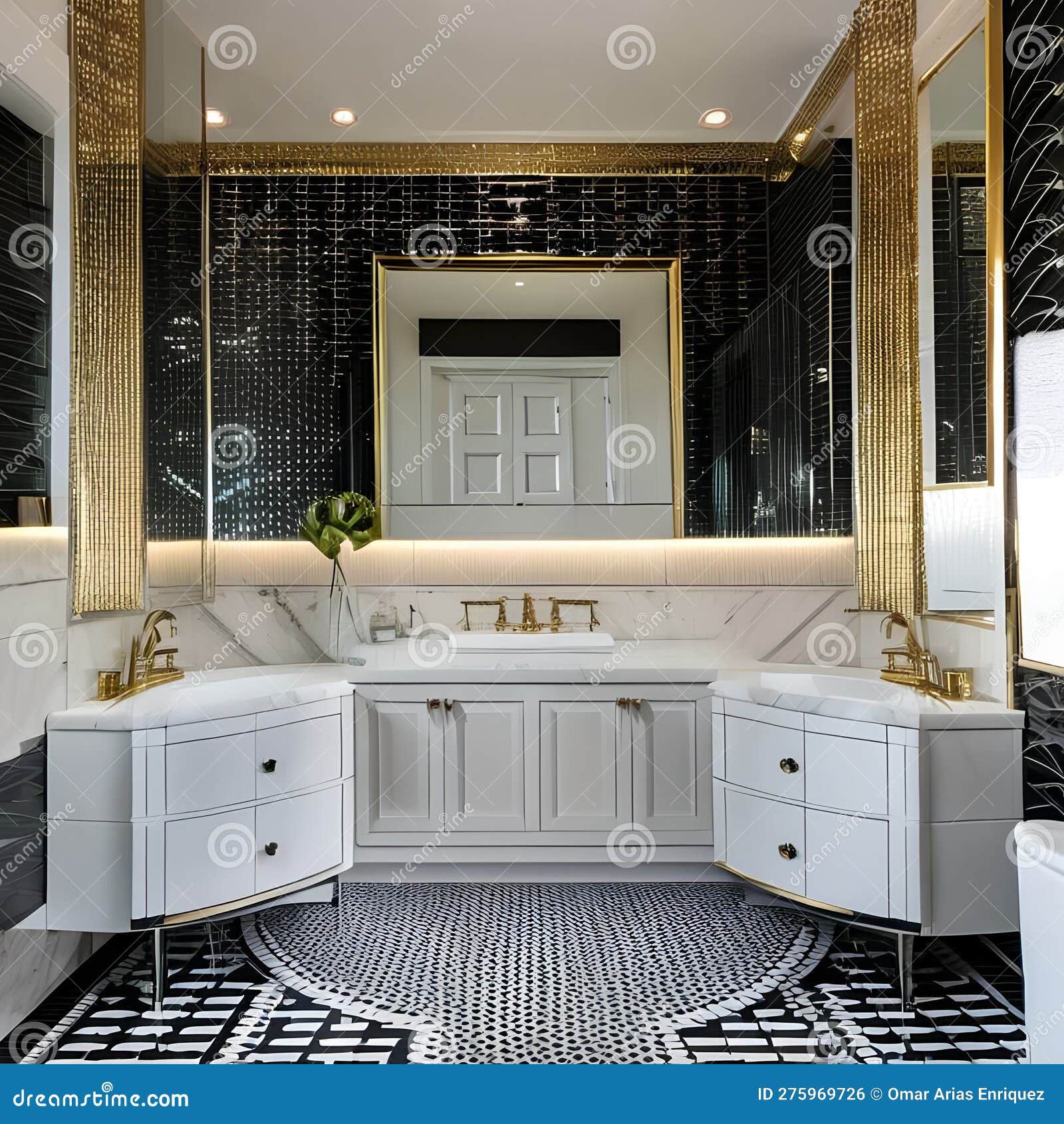 https://thumbs.dreamstime.com/z/luxurious-art-deco-inspired-bathroom-black-white-tile-floor-marble-vanity-metallic-accents-generative-ai-modern-275969726.jpg