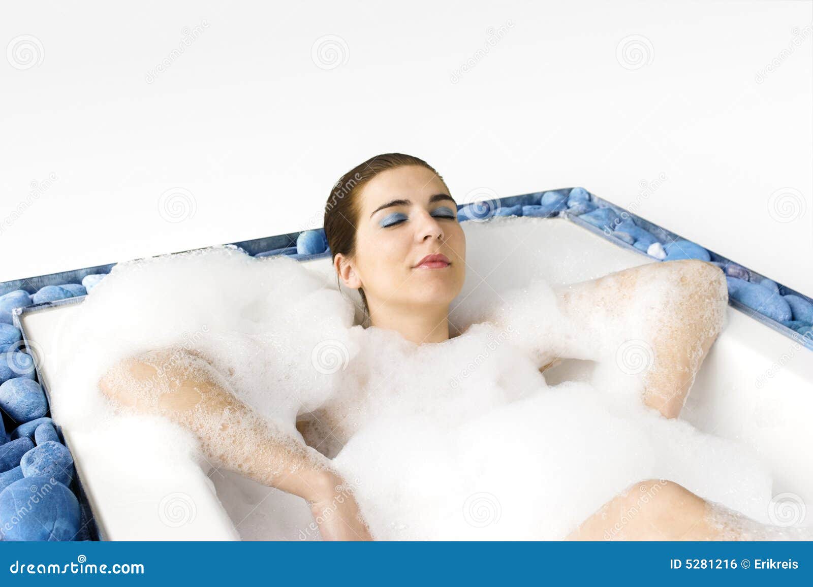 Luxurious Bubble Bath Royalty Free Stock Image Image 5281216