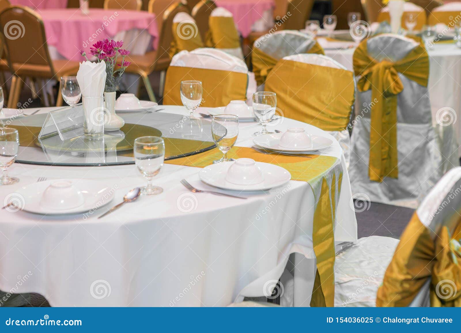 Luxurious Dining Table in the Hotel Dining Room Stock Image Image of fork, elegant 154036025