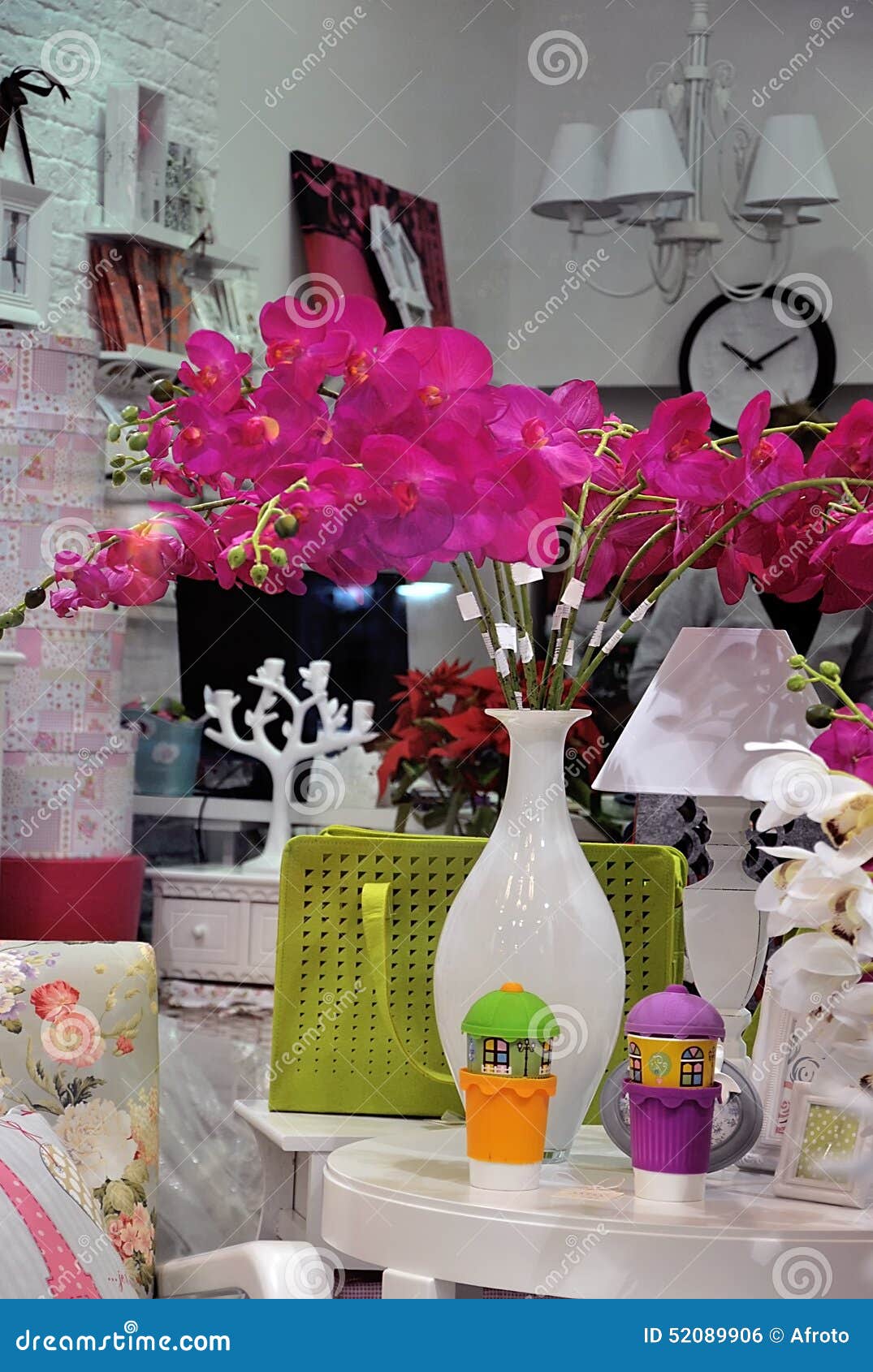 Luxurious home decor stock photo. Image of luxury, setting 52089906