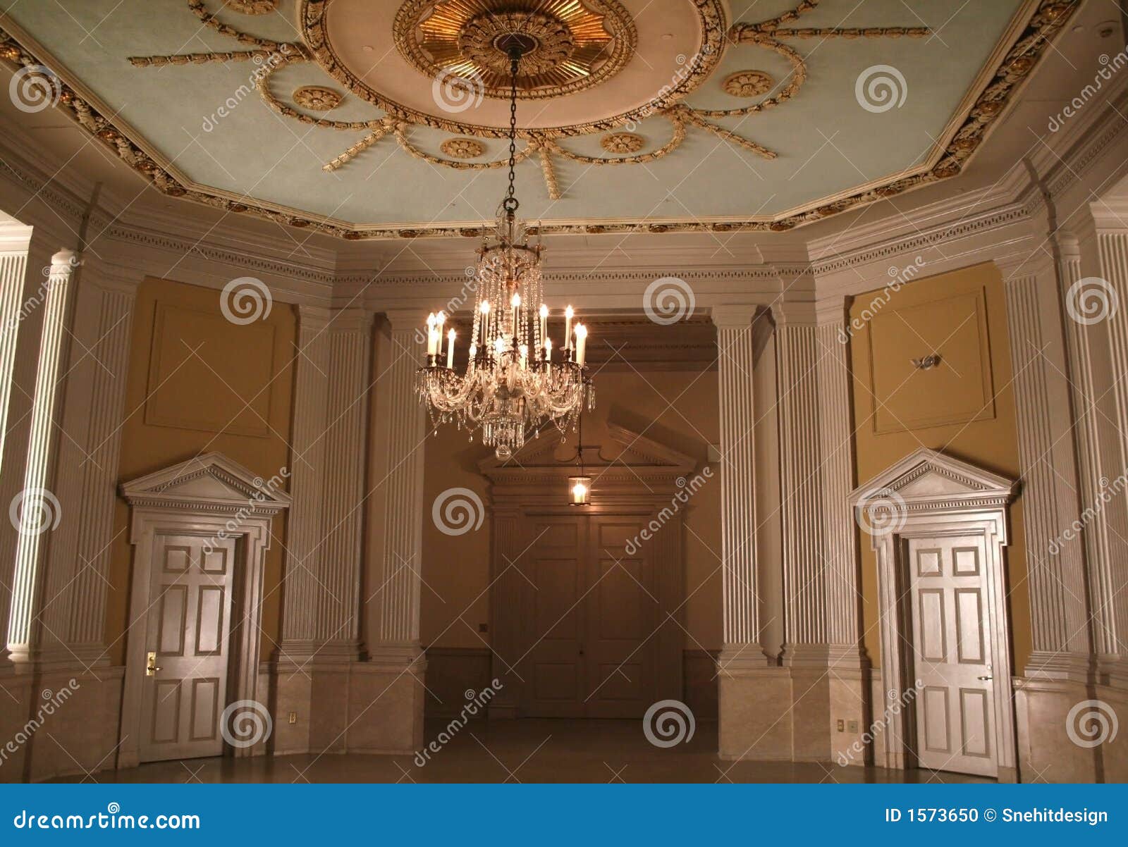 Luxurious Interiors stock photo. Image of indoor, candle - 1573650