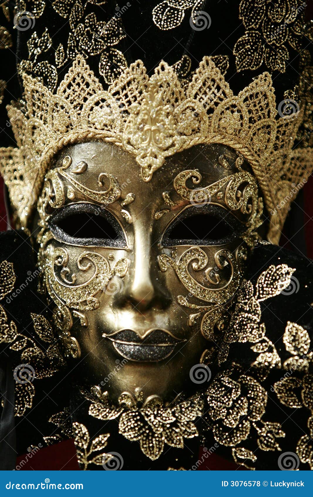 luxurious mask