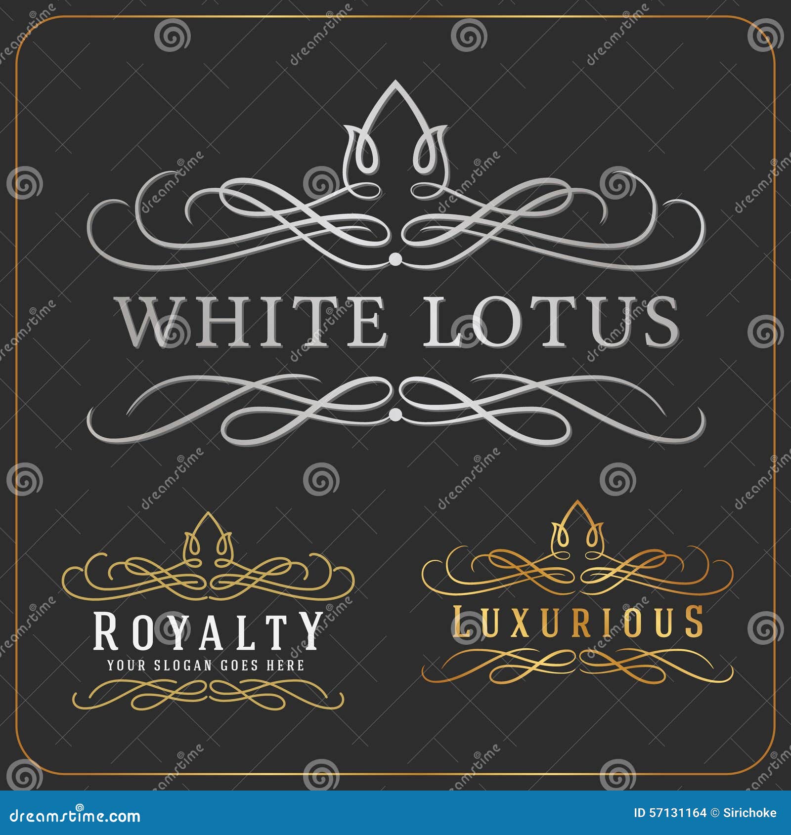 Vector set of bright royal food delivery and restaurant logos. Vector set  of bright food delivery and restaurant badges. | CanStock