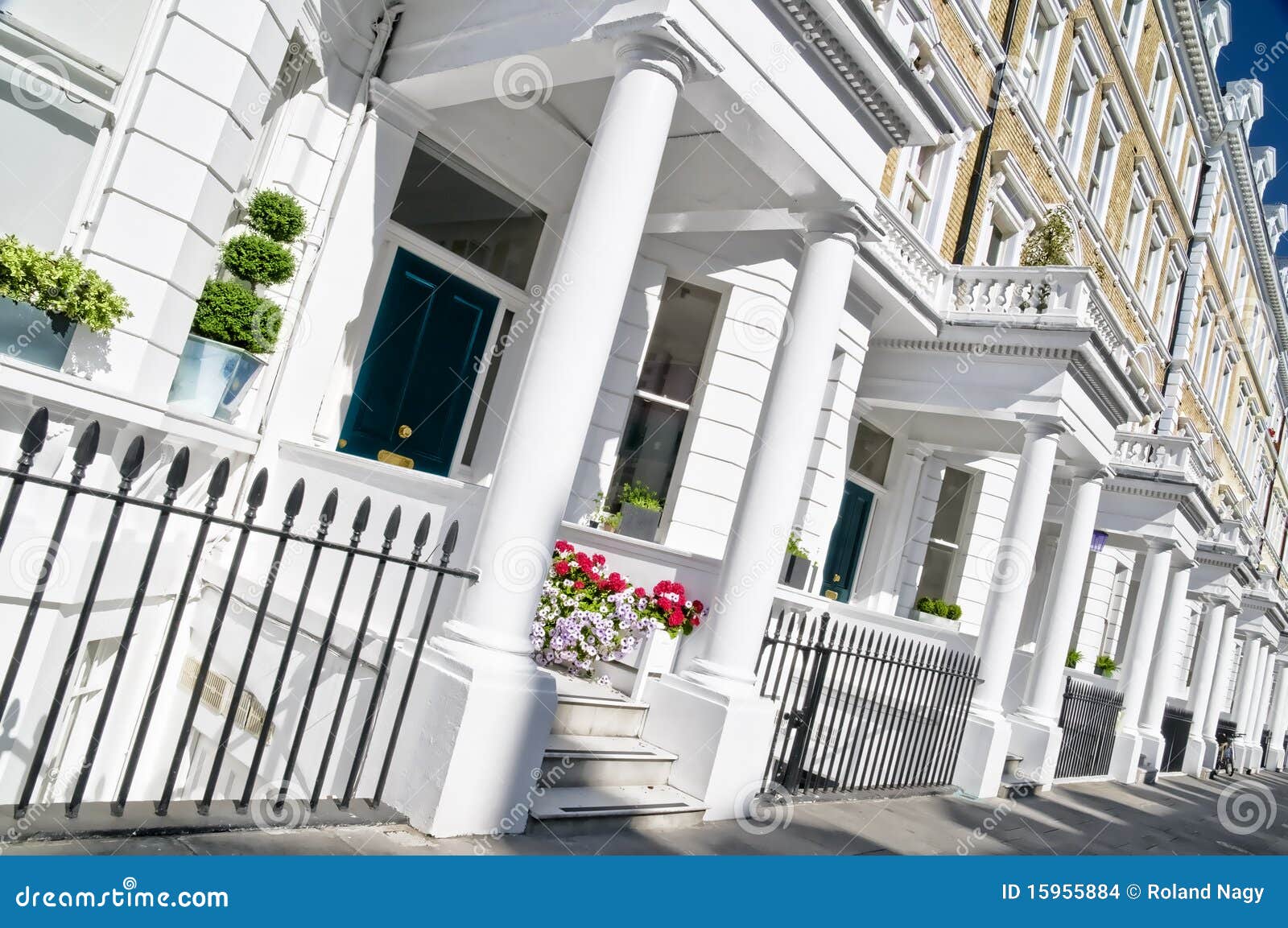 Luxury Apartment Building in London Stock Photo Image of house