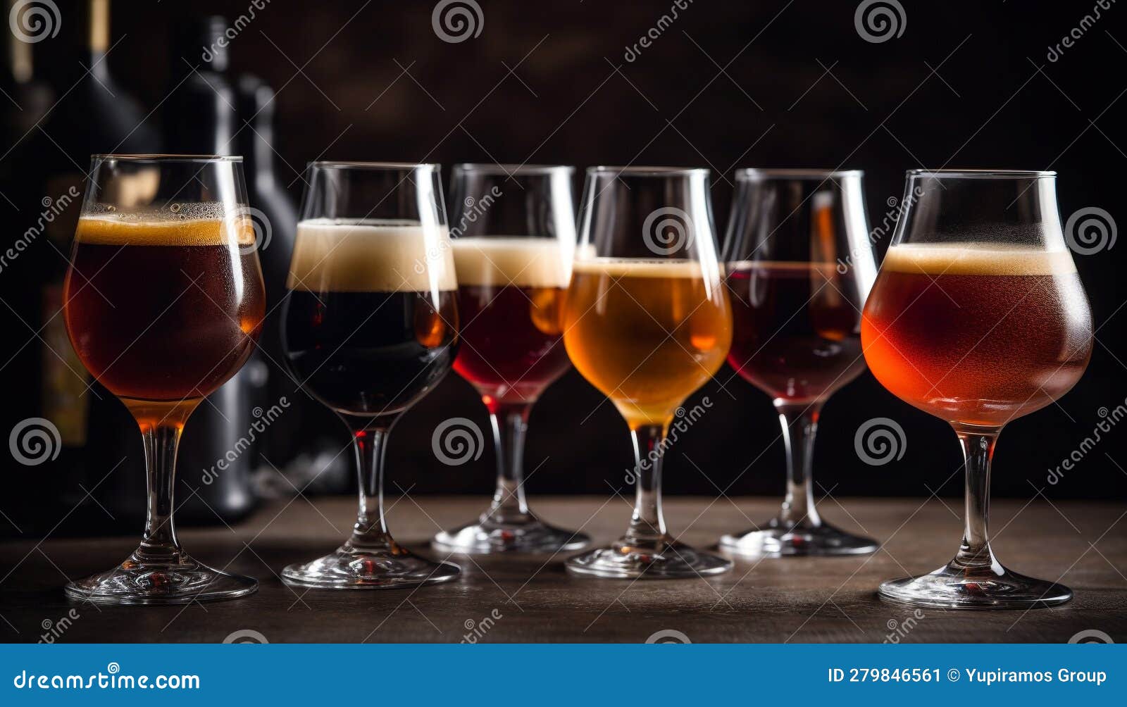 Luxury Bar Collection Whiskey, Wine, Beer, and Cocktail Variations