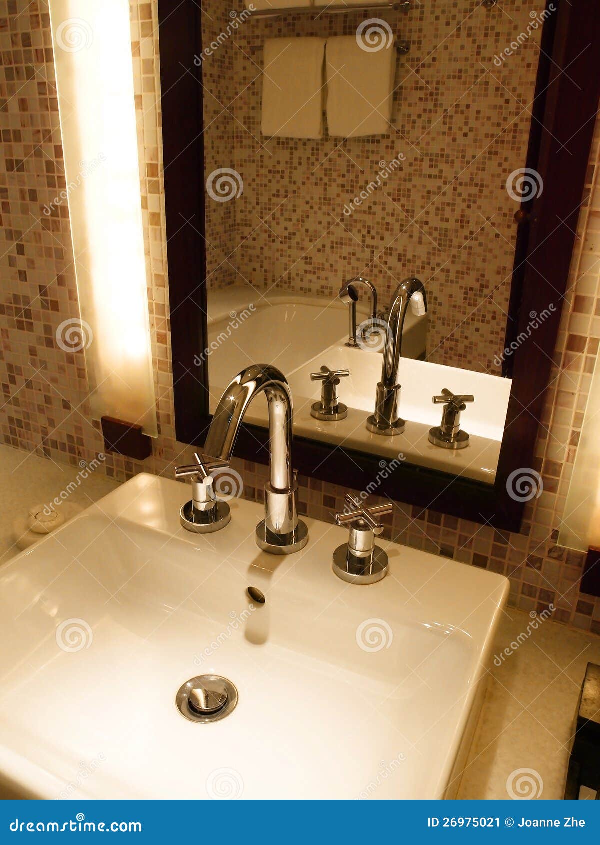 Luxury Bathroom Sink and Tap Stock Image Image of clean, furnishing