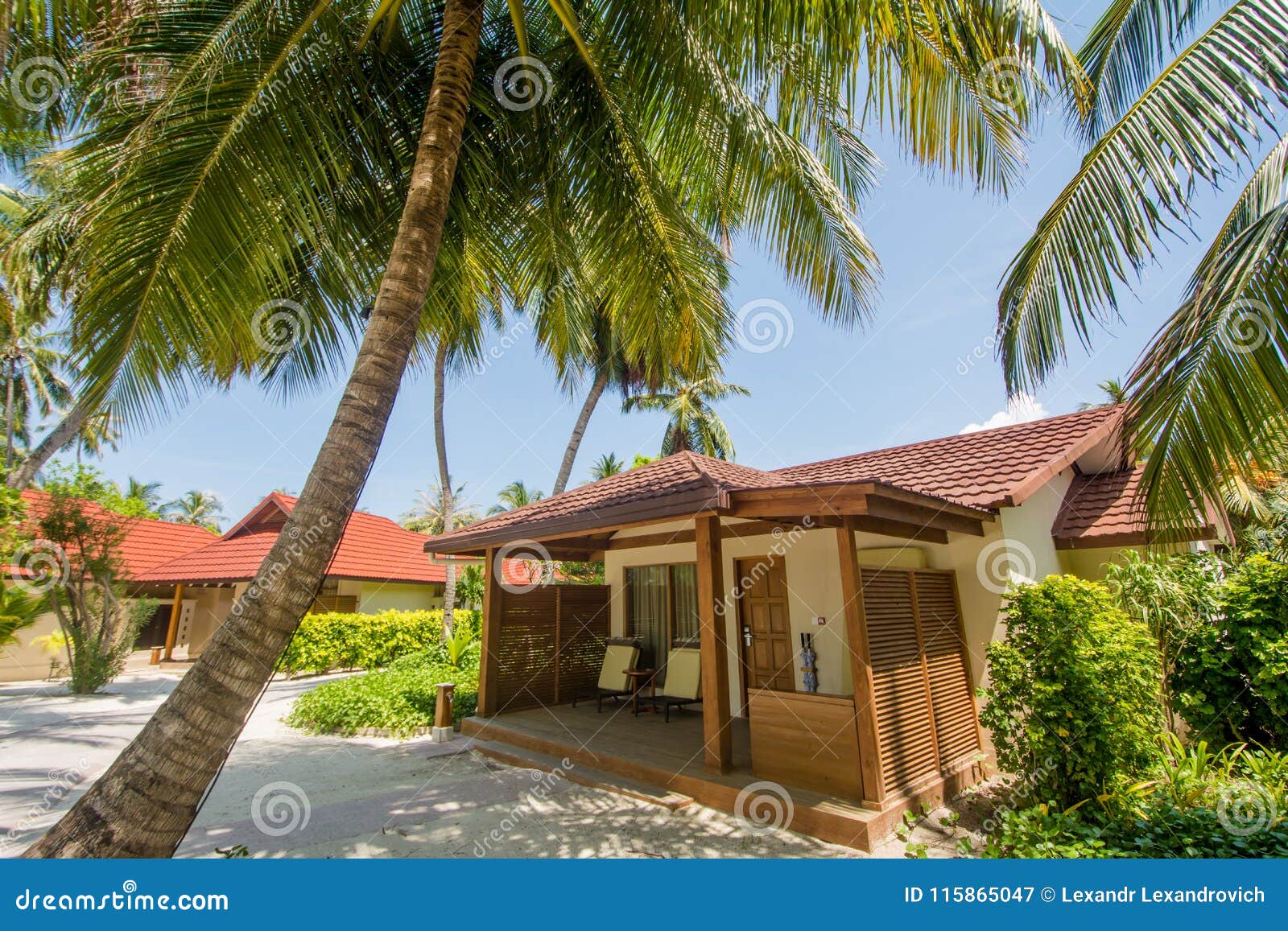 Luxury Beautiful Small Villa on the Exotic Beach Located at the ...