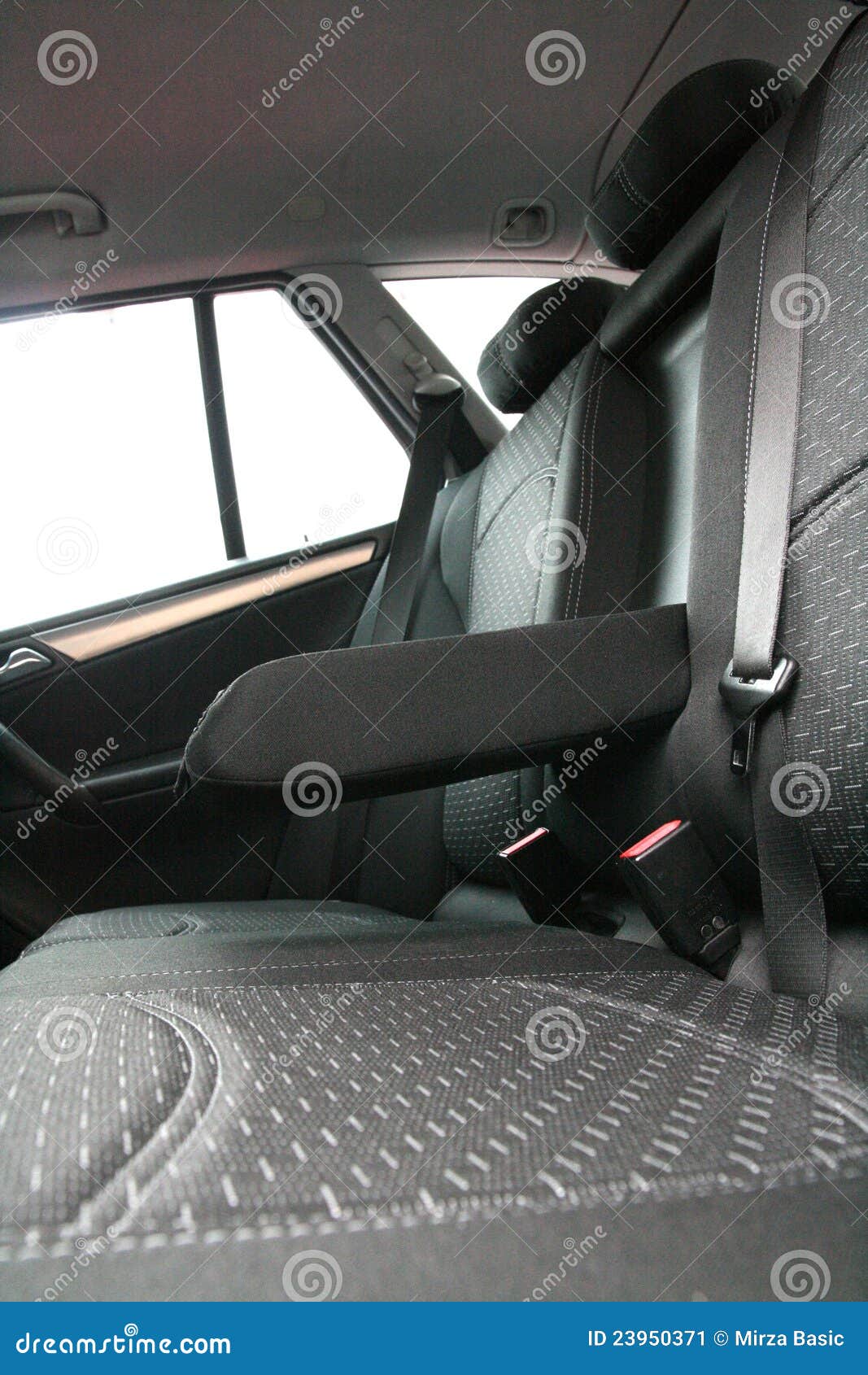 Luxury Black Leather Car Interior Stock Image Image of driver, automobile 23950371