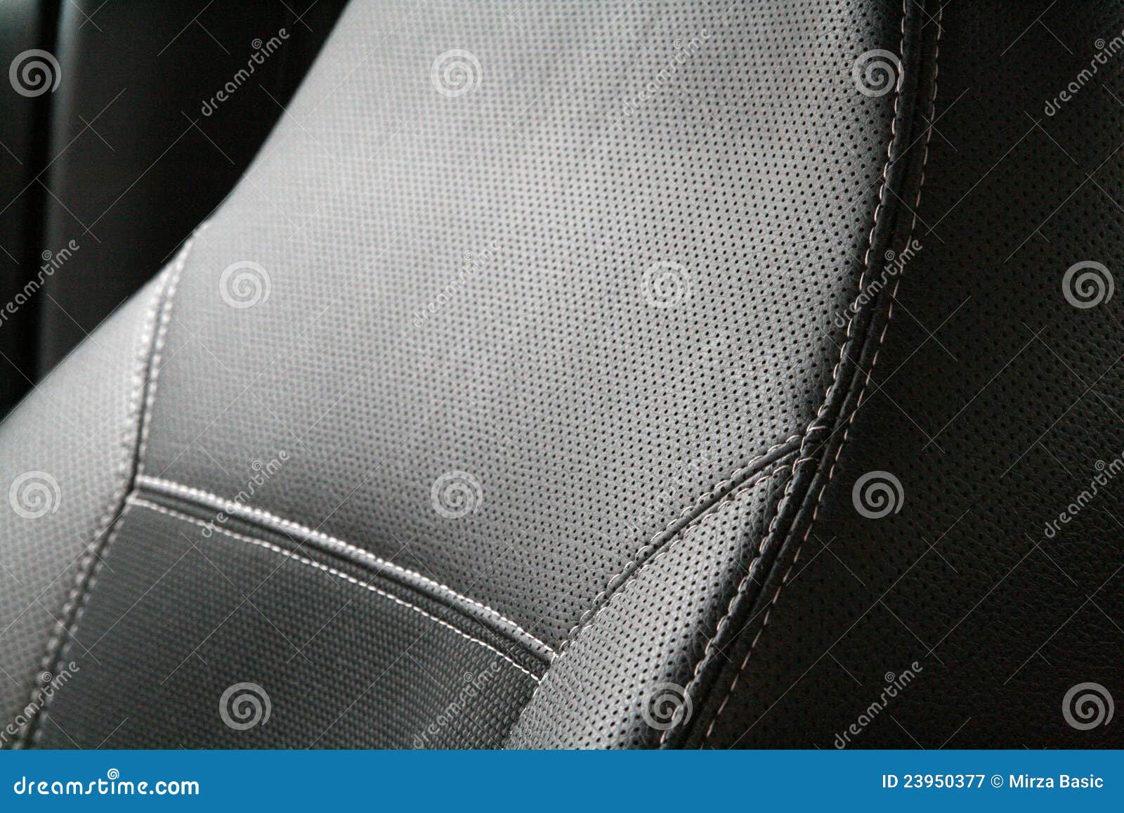Luxury Black Leather Car Seat Stock Image Image of industry, seating