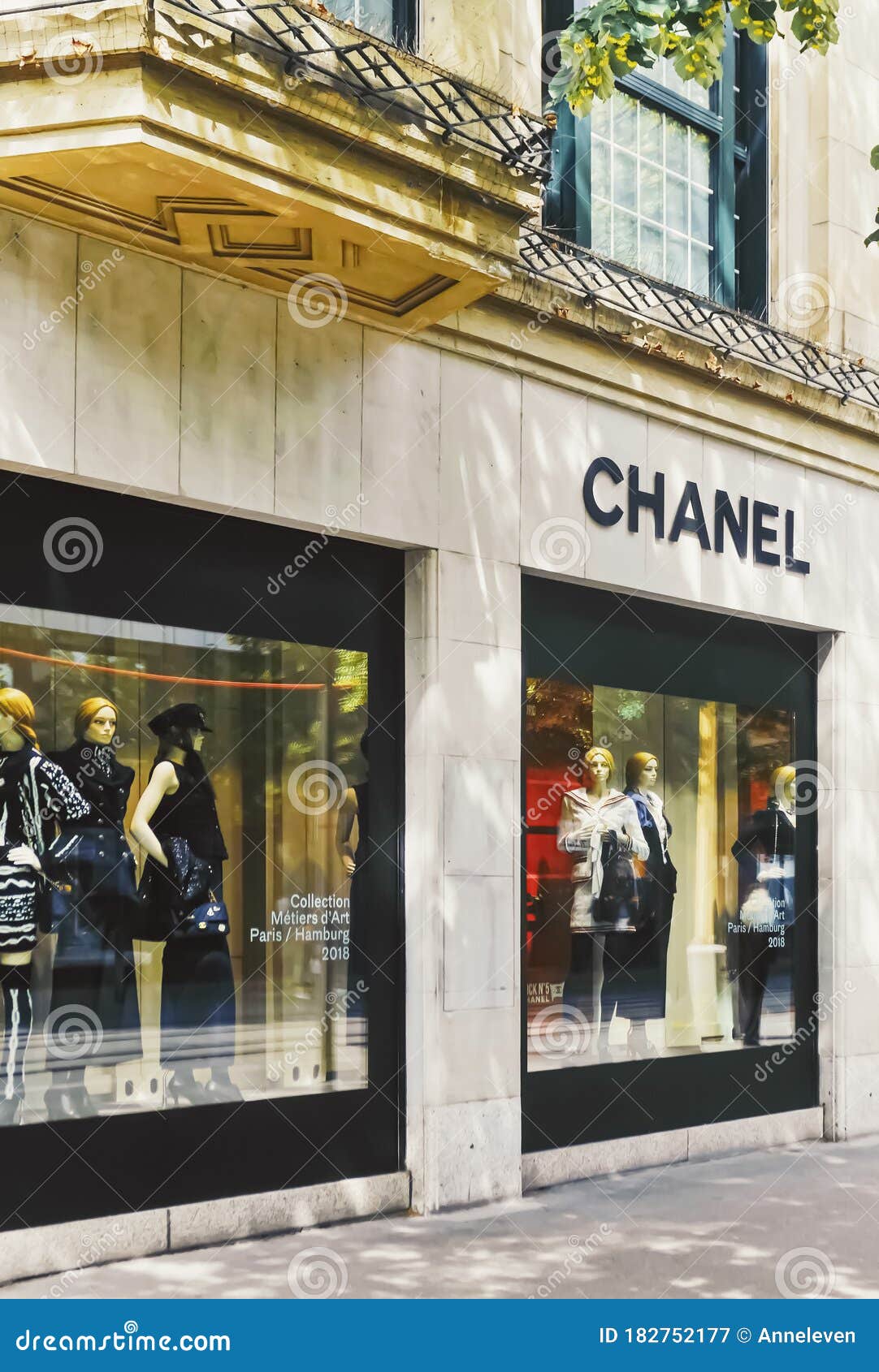 Luxury Boutique Store on Bahnhofstrasse in Zurich, Switzerland, Main ...