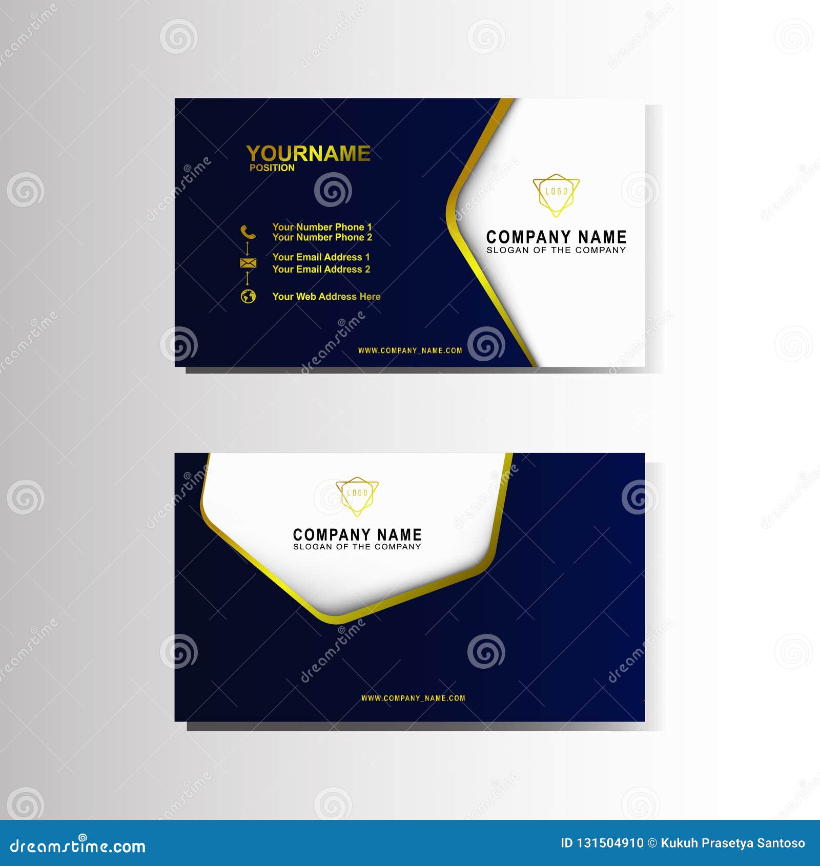 Luxury Business Card Design Templates for Personal and Company In Free Personal Business Card Templates