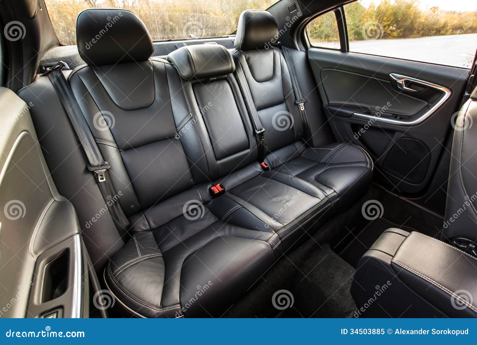Luxury car interior stock image Image of model metallic