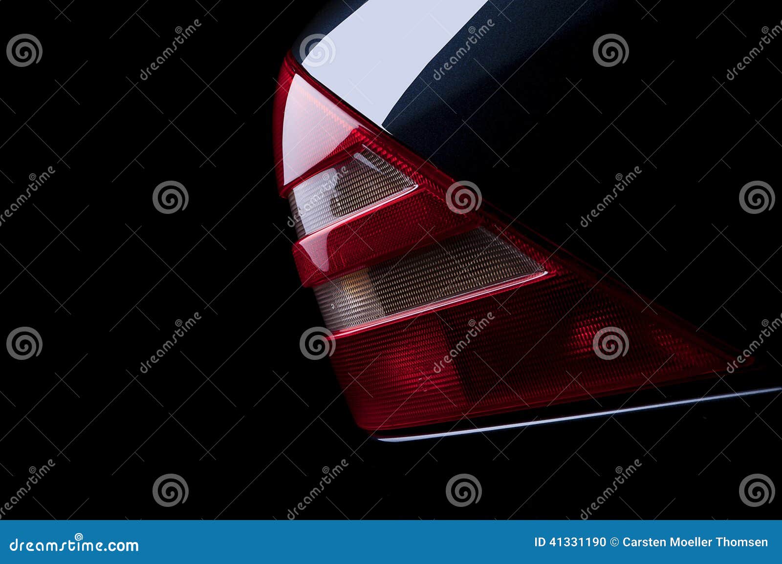 Luxury Car Rear Tail Light stock photo. Image of closeup 41331190