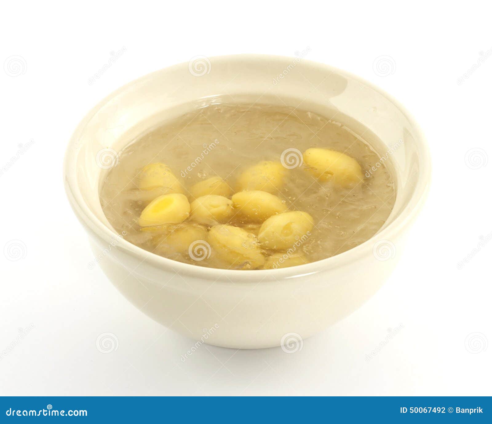 Luxury Dessert Bowl of Bird Nest with Gingo Stock Photo Image of