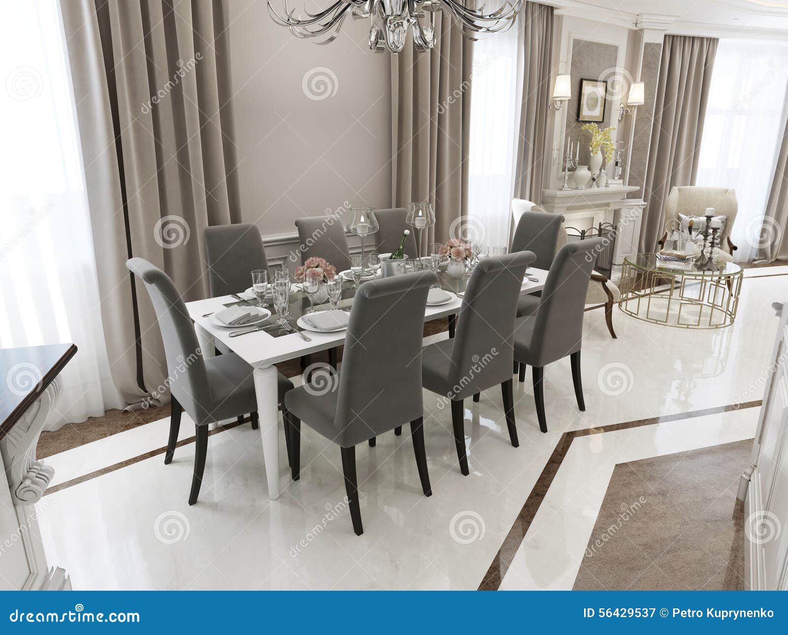 Luxury Dining Room Design Merging Style And Comfort For Memorable ...