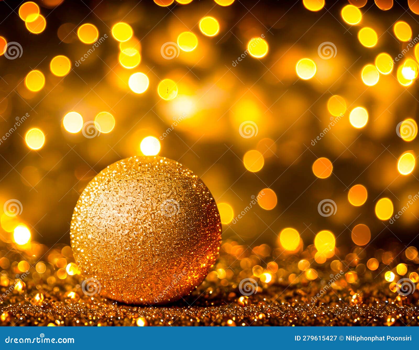 luxury earth tone color background with shine, sparkling s and curve light effect decoration and gold bokeh. generative ai