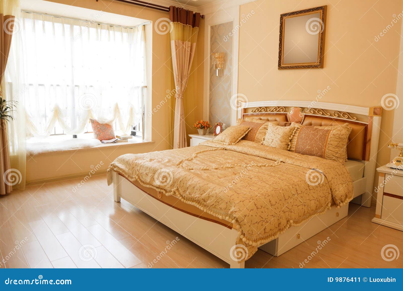 Luxury Expensive Bedroom Interior Stock Image Image of interior