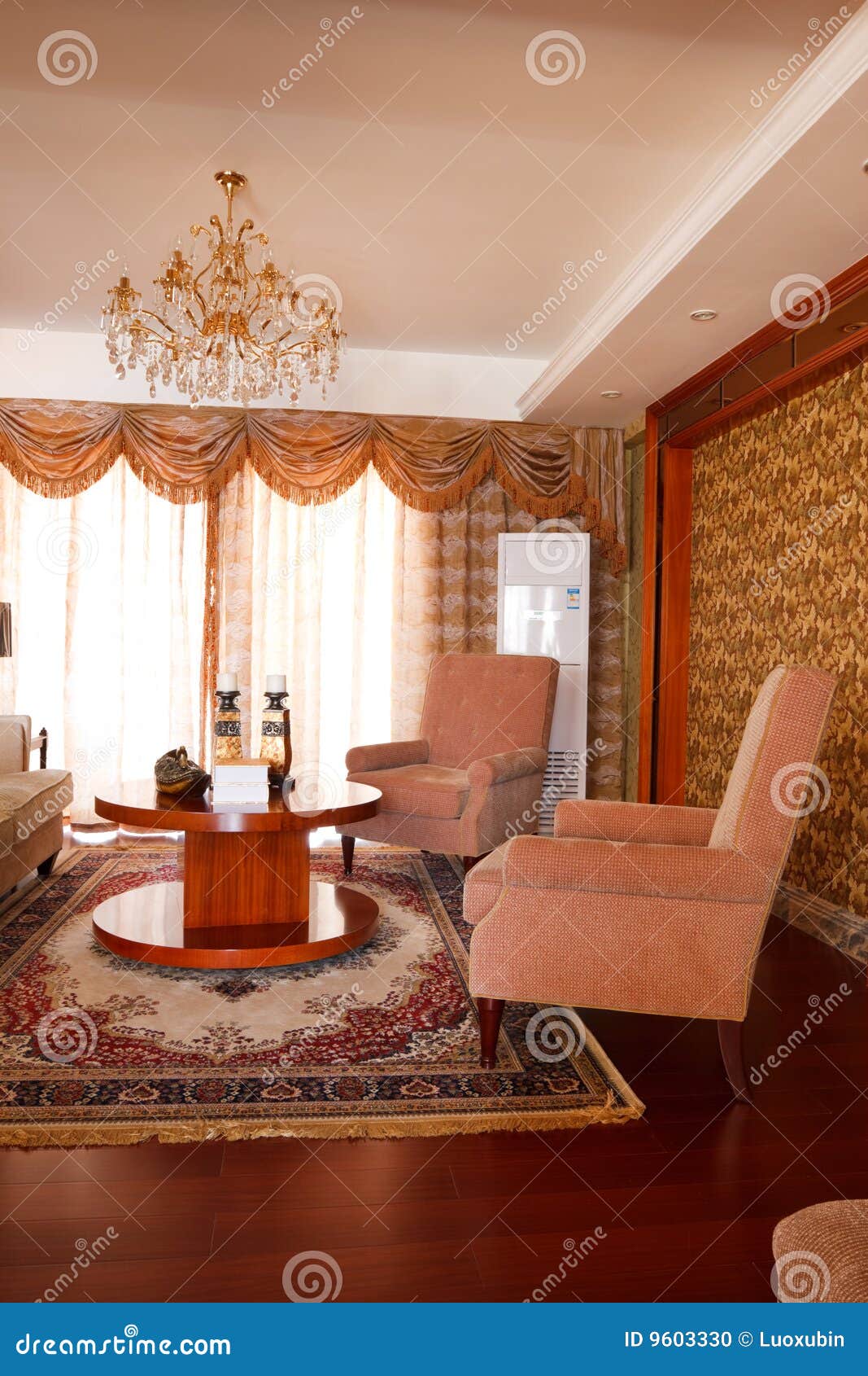 The Luxury Expensive Living Room Interior Stock Photo Image of window
