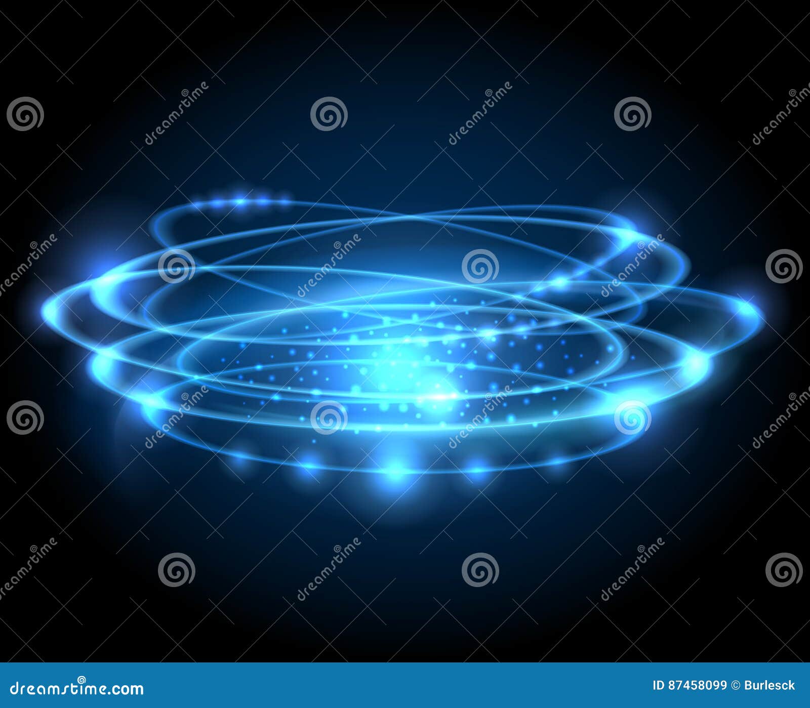 Vector Smoke Ring Light Effect with Trasparency Stock Vector - Illustration  of elements, nebula: 86571595