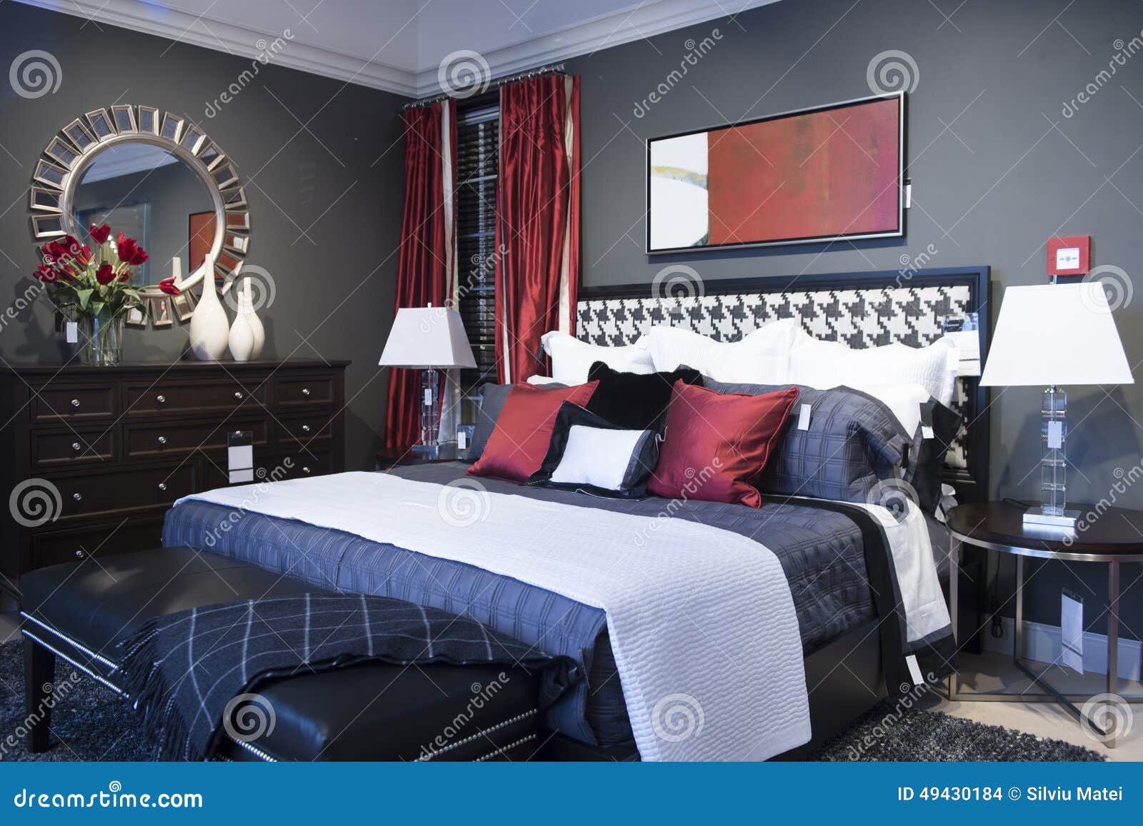 Luxury furniture store stock photo. Image of design, black 49430184