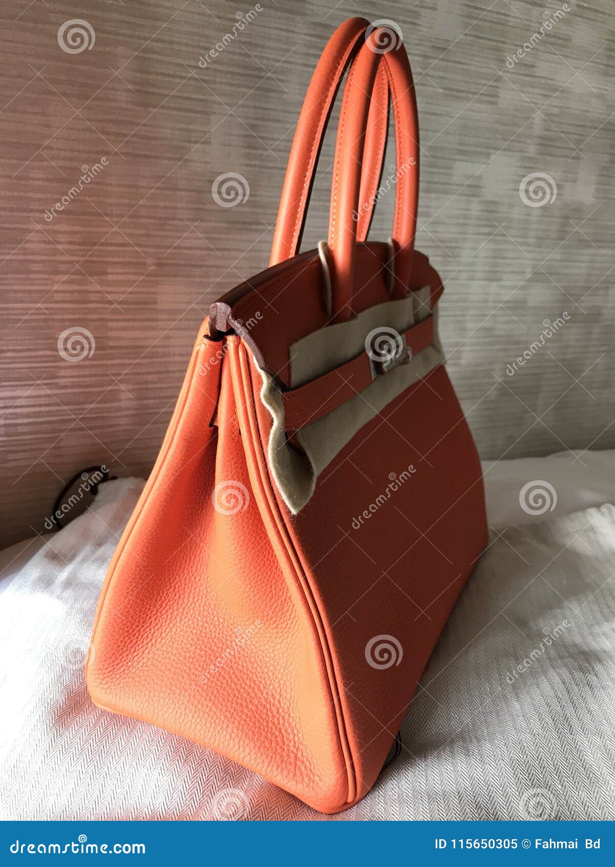 Hermes Birkin Size 30 Togo Leather Luxury Shopping Bag Editorial