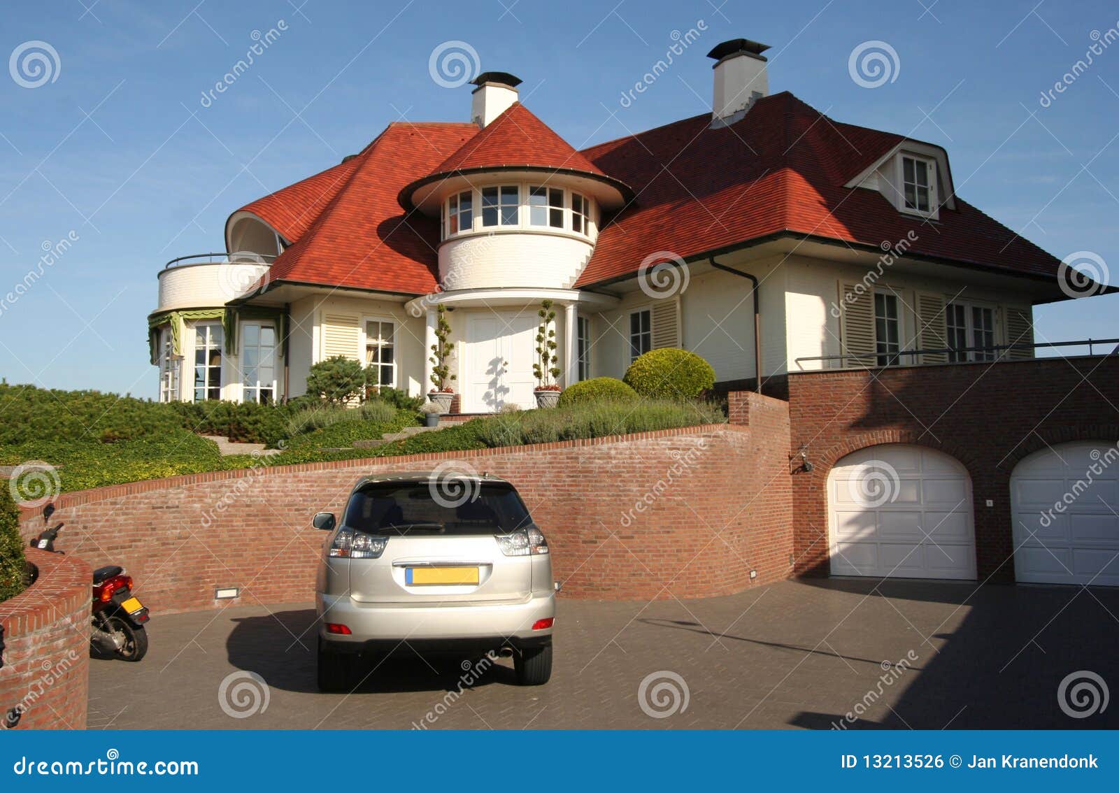 Luxury Home stock photo. Image of house, villa, residence 13213526