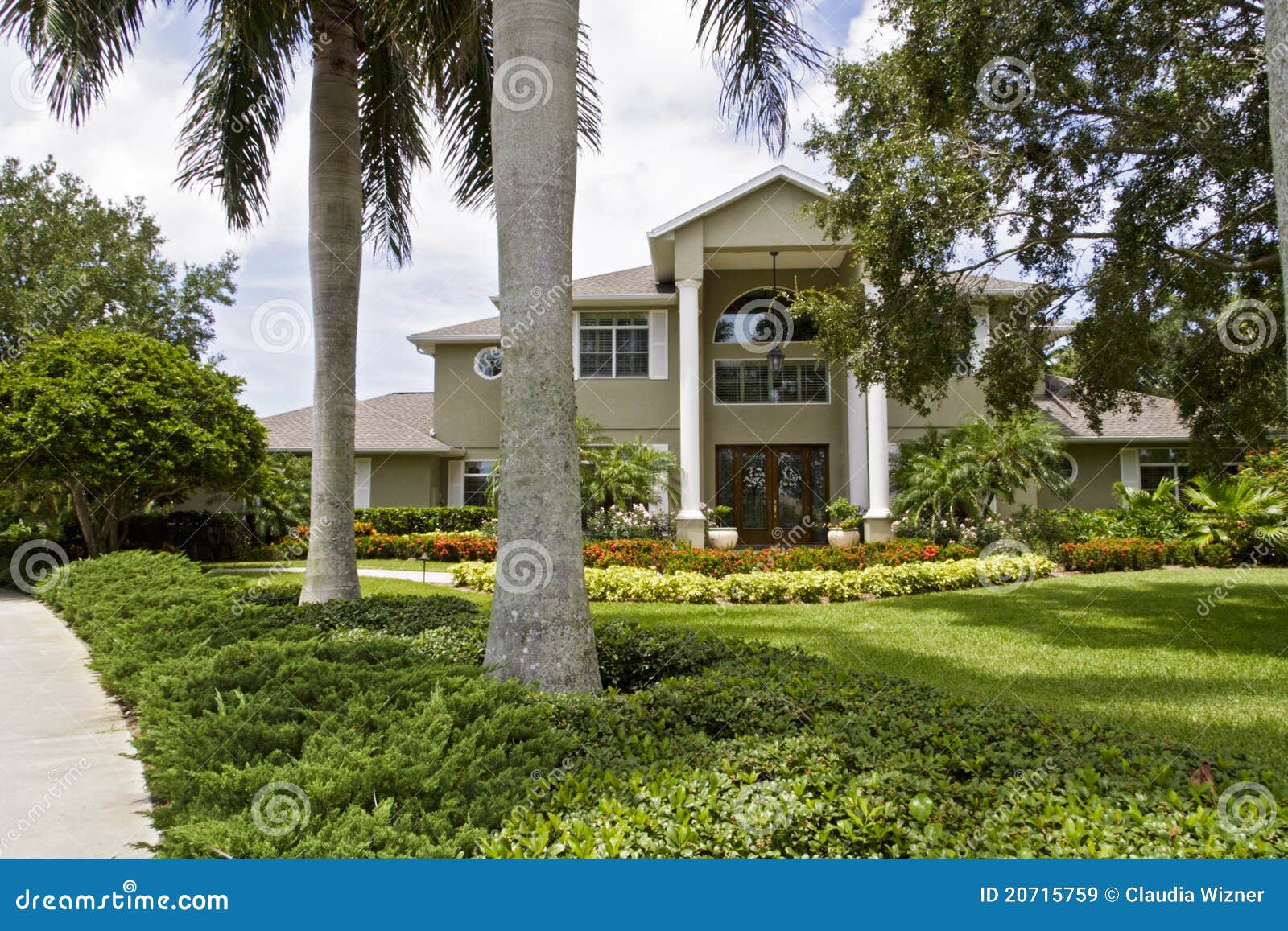 Luxury home stock image. Image of comfortable, architecture 20715759